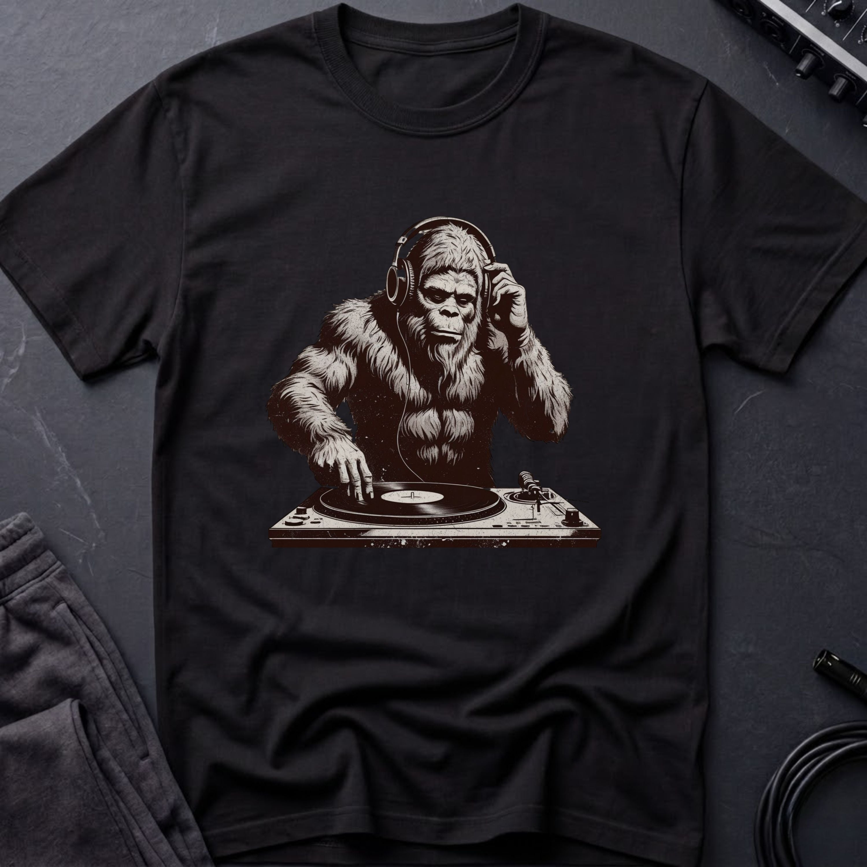 Sasquatch DJ T-Shirt