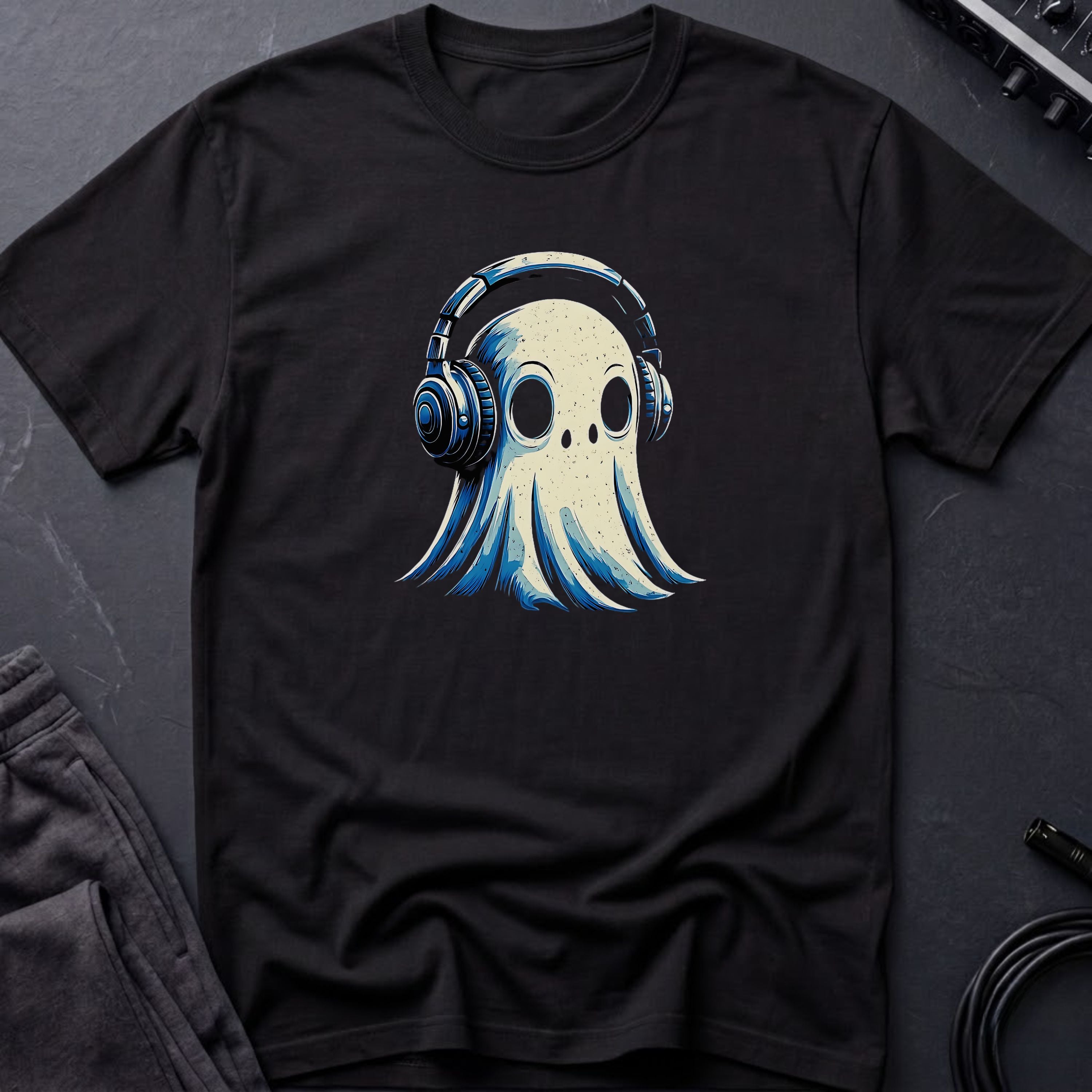 Ghost Headphones T-Shirt