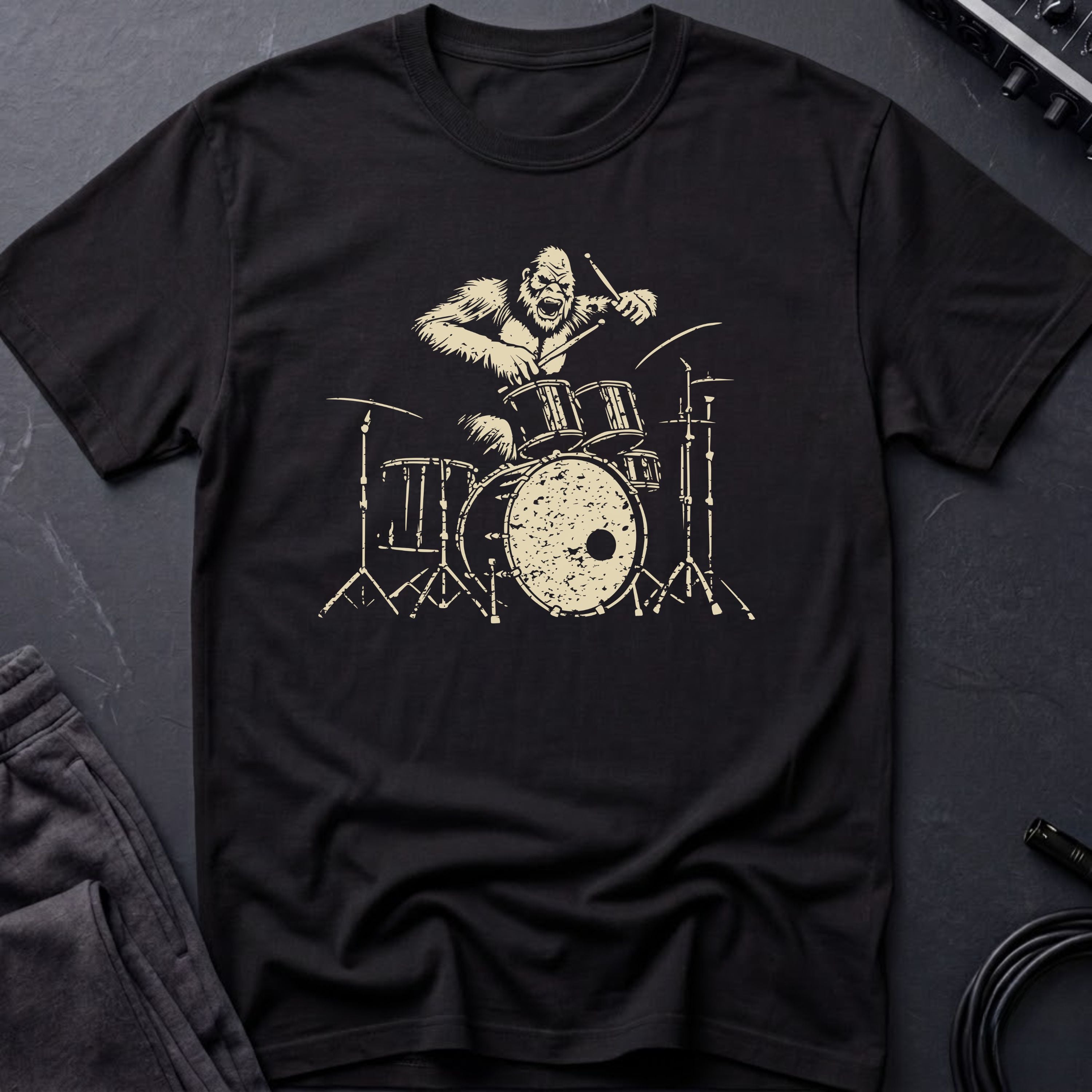 Sasquatch Drummer T-Shirt