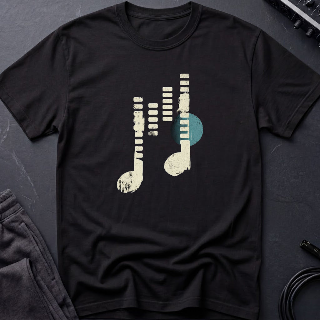 Minimalist Music Note T-Shirt