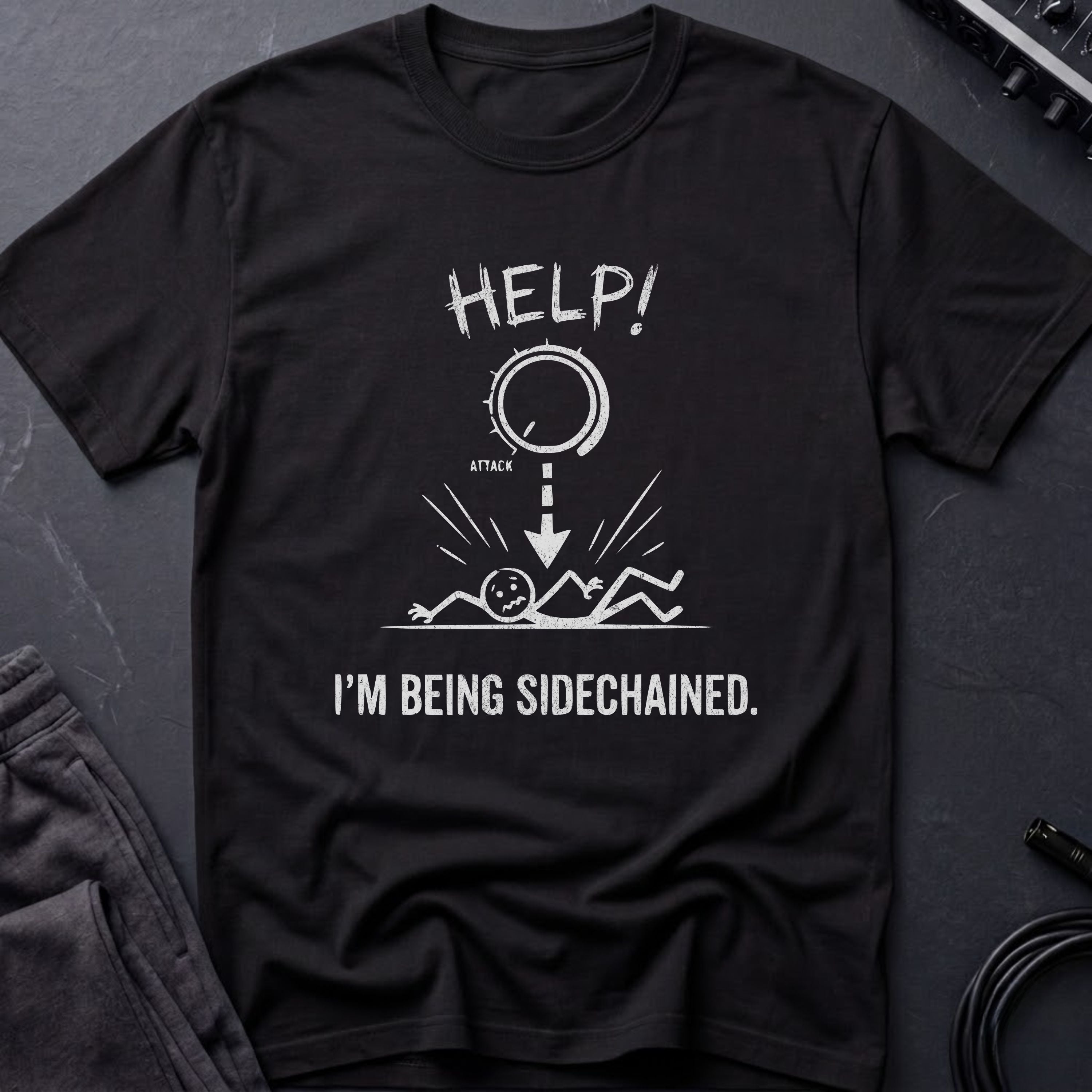 Help I'm Being Sidechained T-Shirt