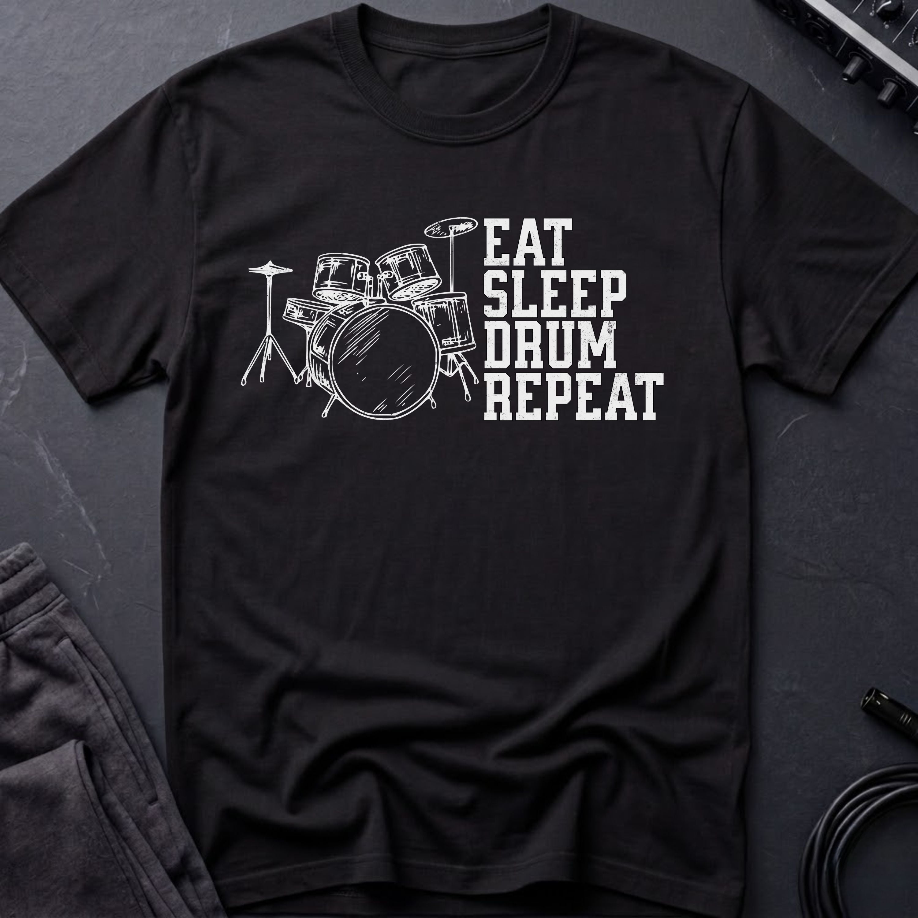 Eat, Sleep, Drum, Repeat T-Shirt