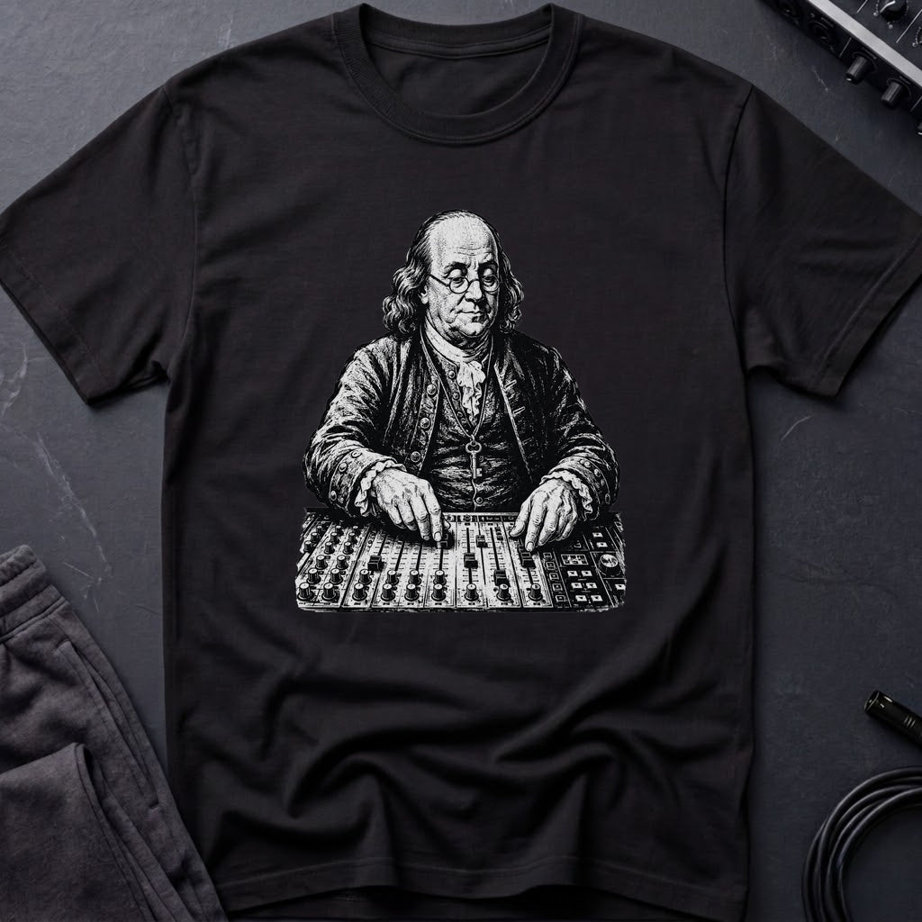 Benjamin Franklin Mixing T-Shirt