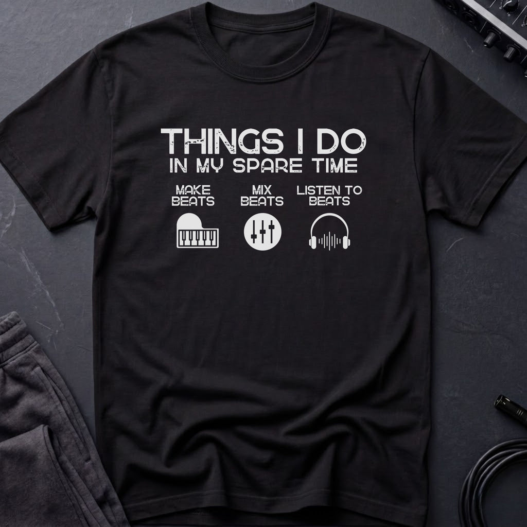 Things I Do Music Producer T-Shirt