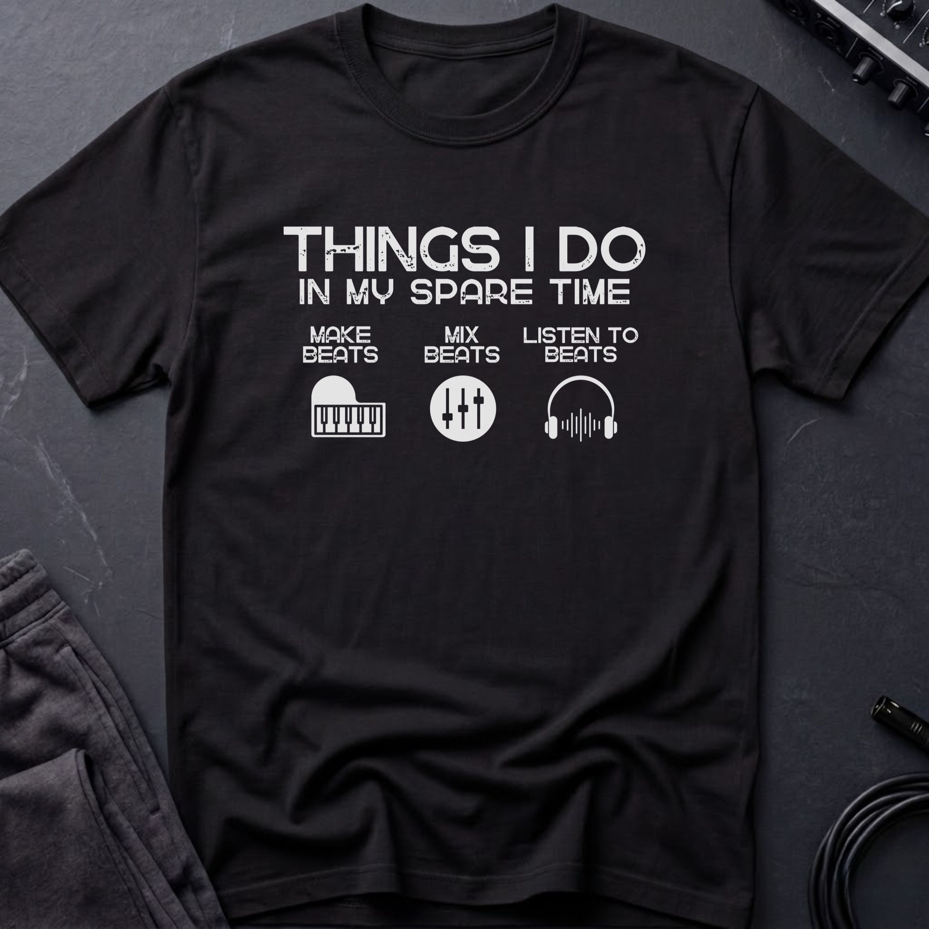 Things I Do Music Producer T-Shirt