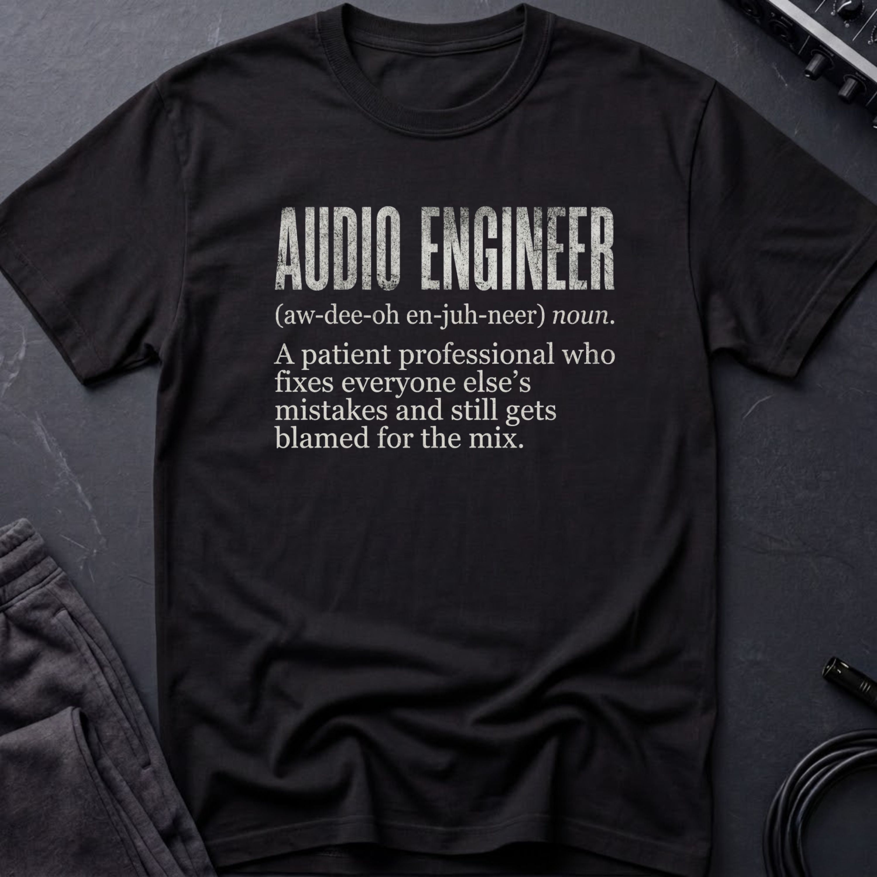 Audio Engineer Definition T-Shirt