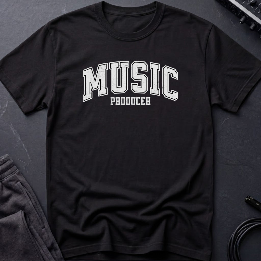 Music Producer Varsity T-Shirt