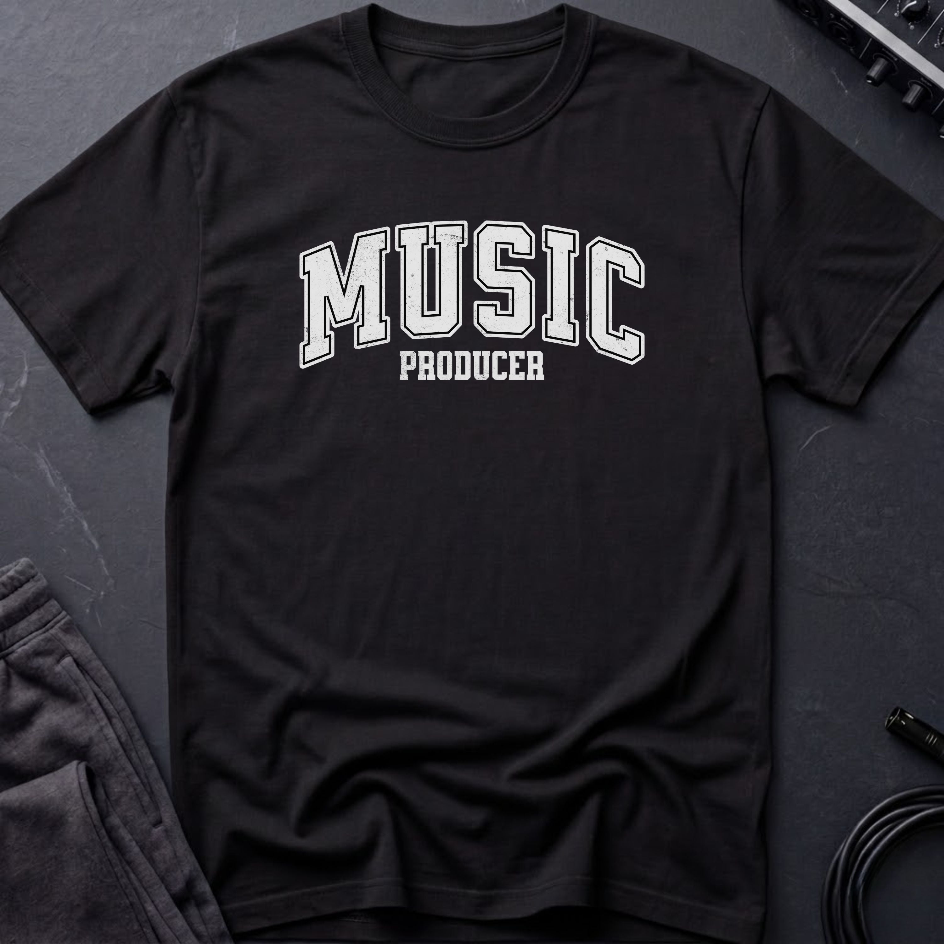 Music Producer Varsity T-Shirt