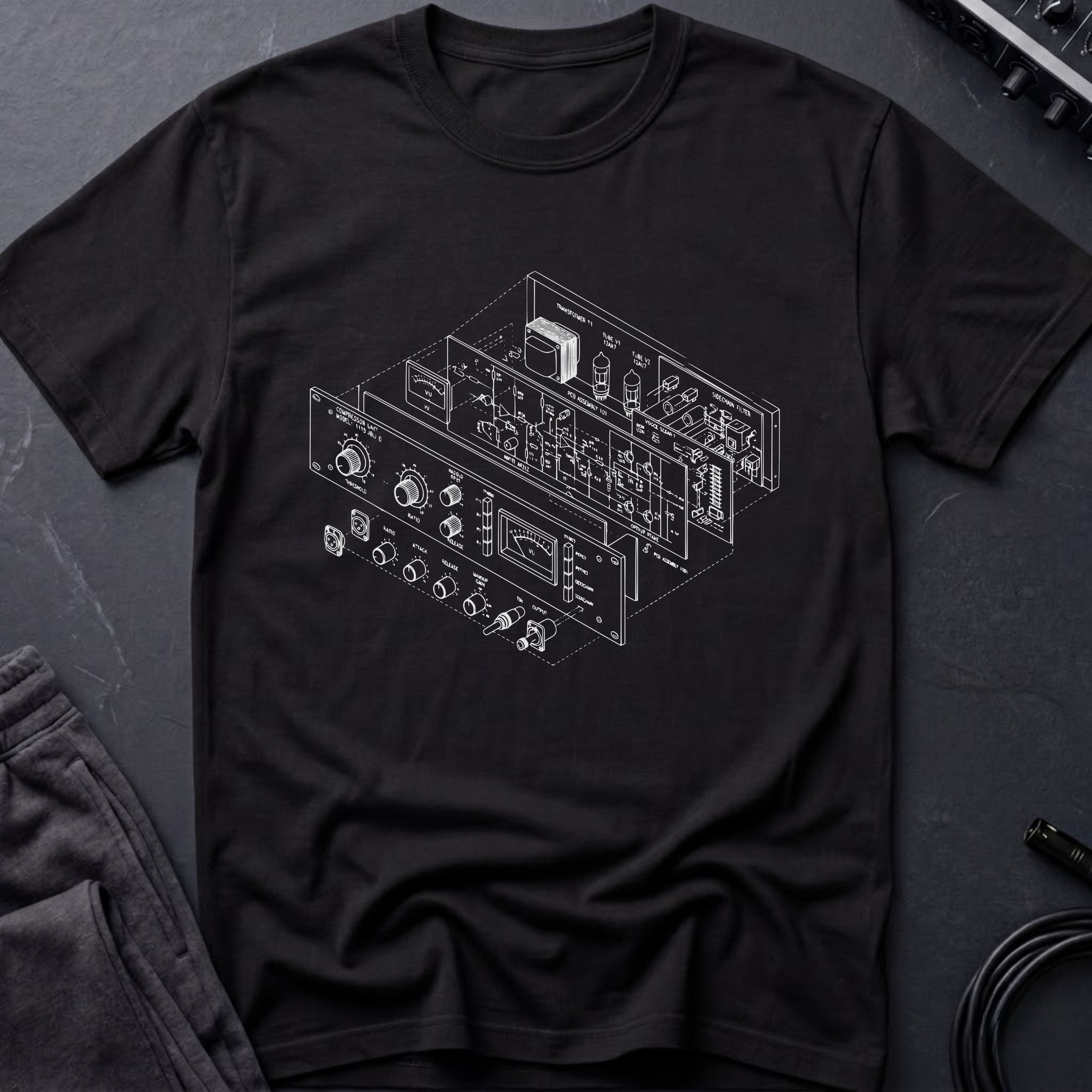 Compressor Blueprint T-Shirt