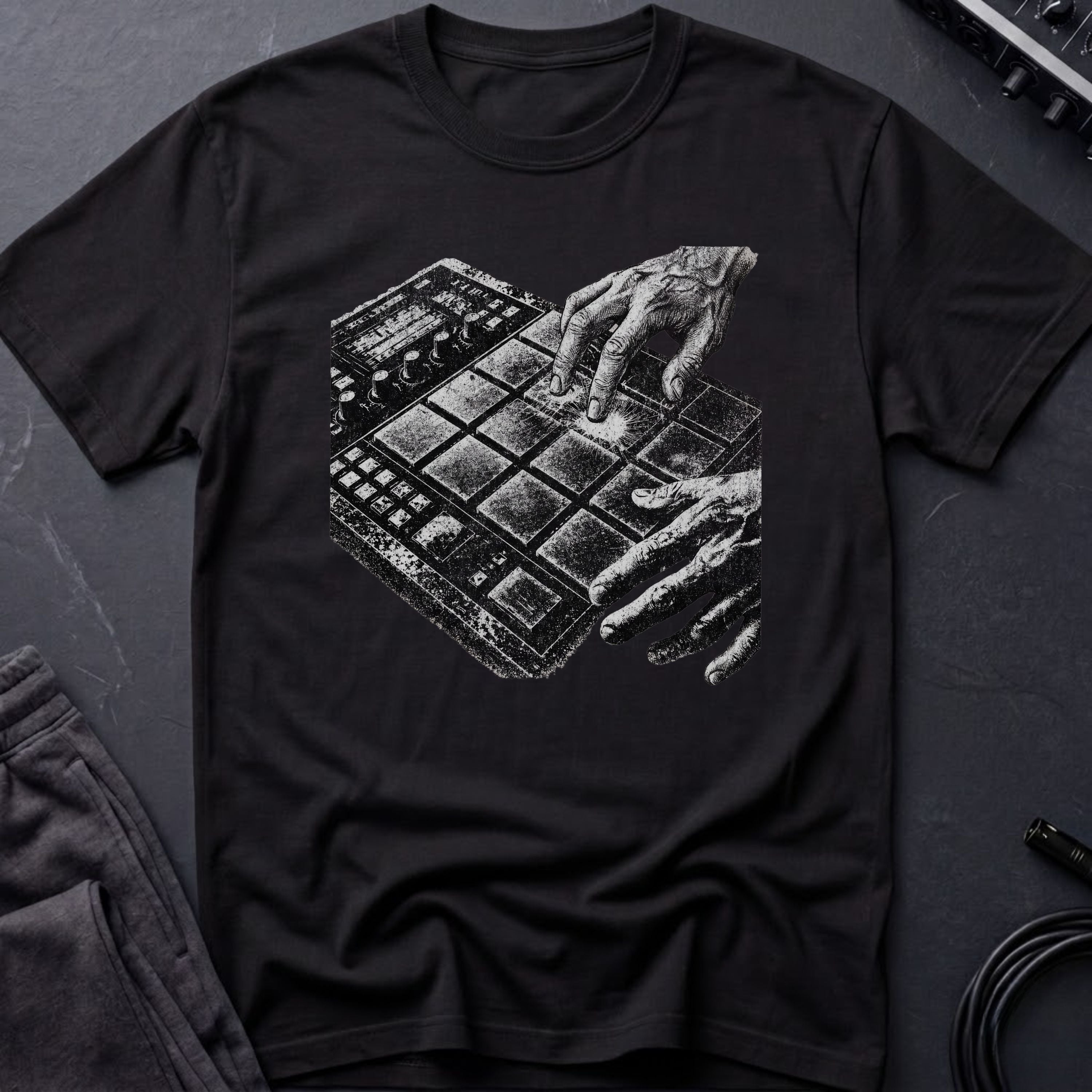 Drum Machine Music Producer T-Shirt