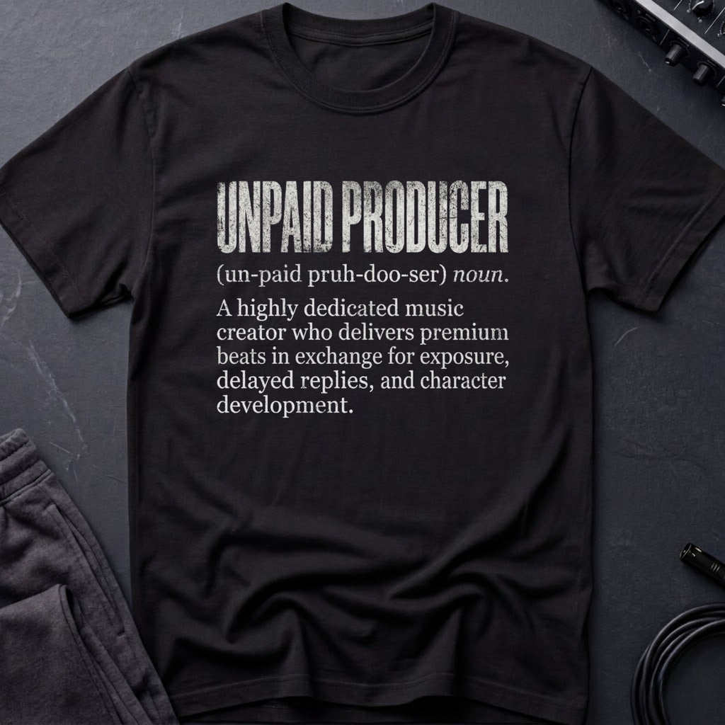 Unpaid Producer Definition T-Shirt