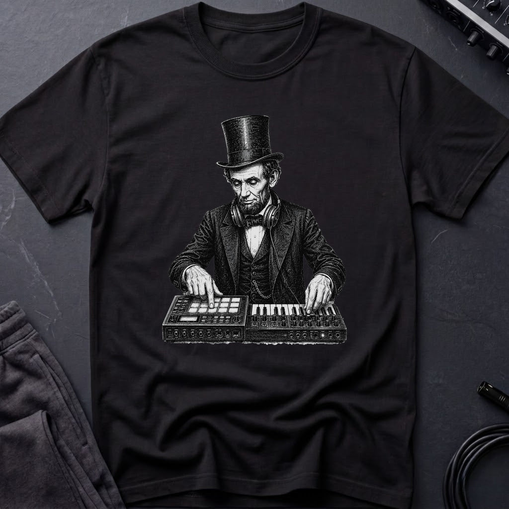 Honest Abe On The Beat T-Shirt