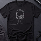 Minimalist Headphones T-Shirt