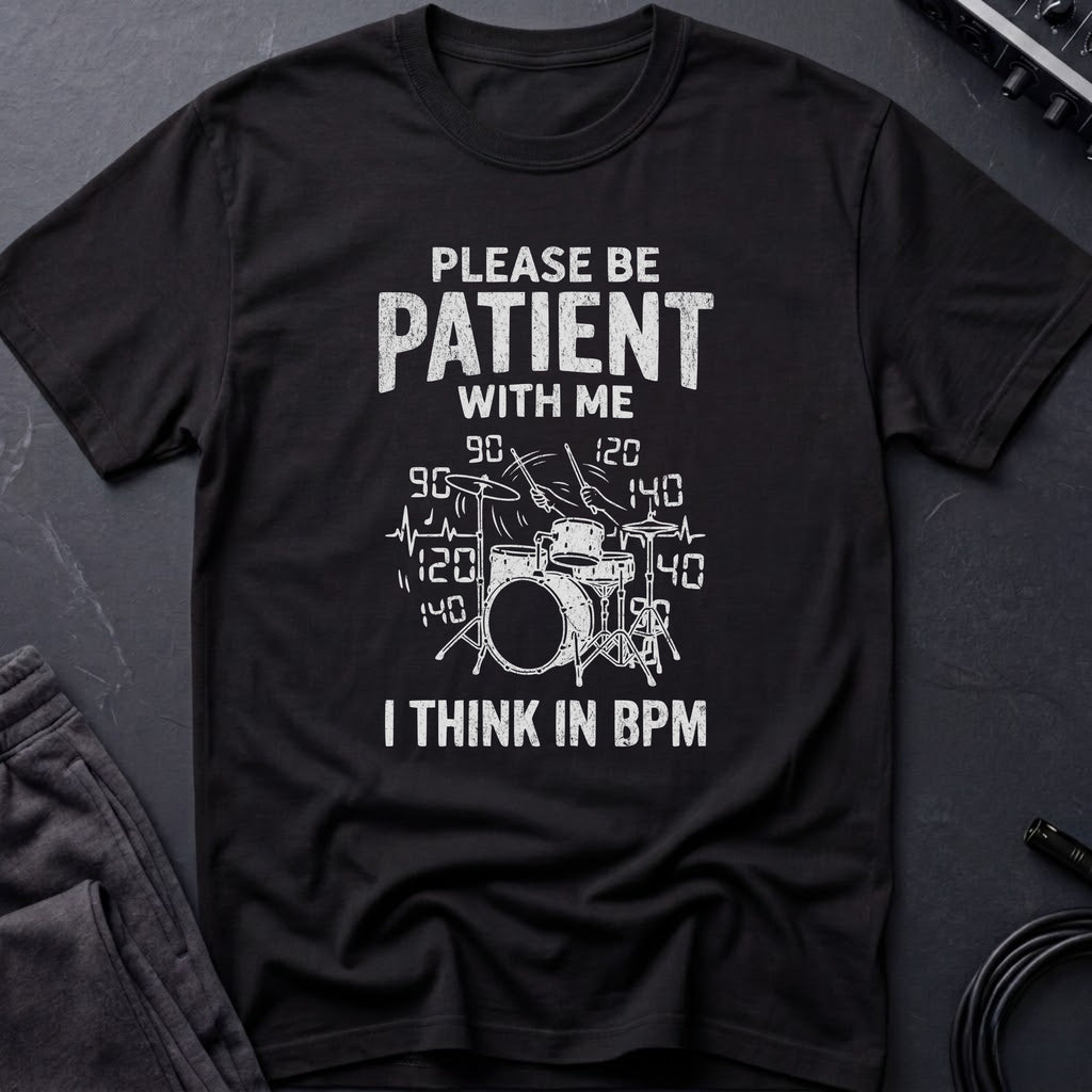 Funny Drummer BPM T-Shirt