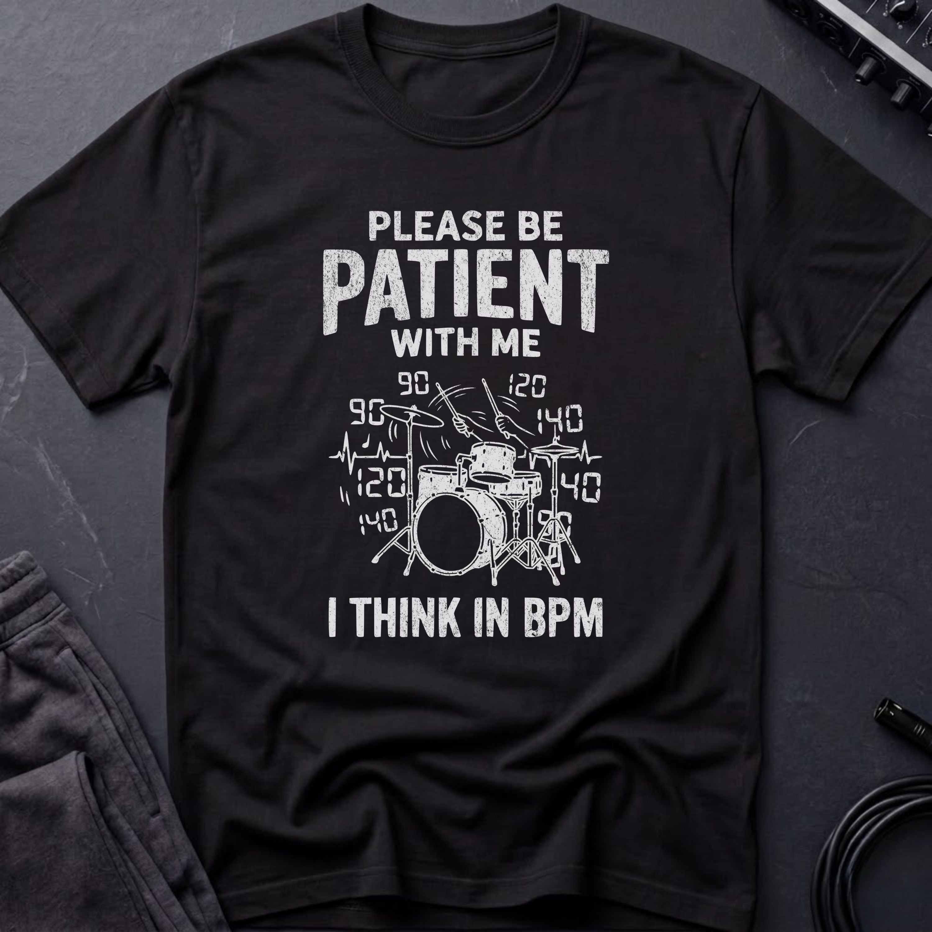 Funny Drummer BPM T-Shirt