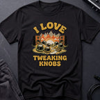 I Love Tweaking Knobs Funny Producer T-Shirt
