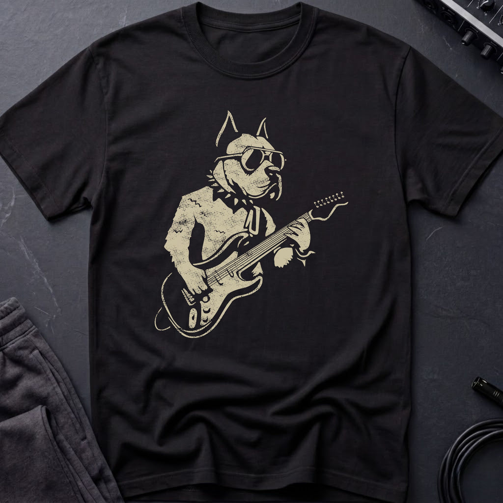Guitar Dog T-Shirt