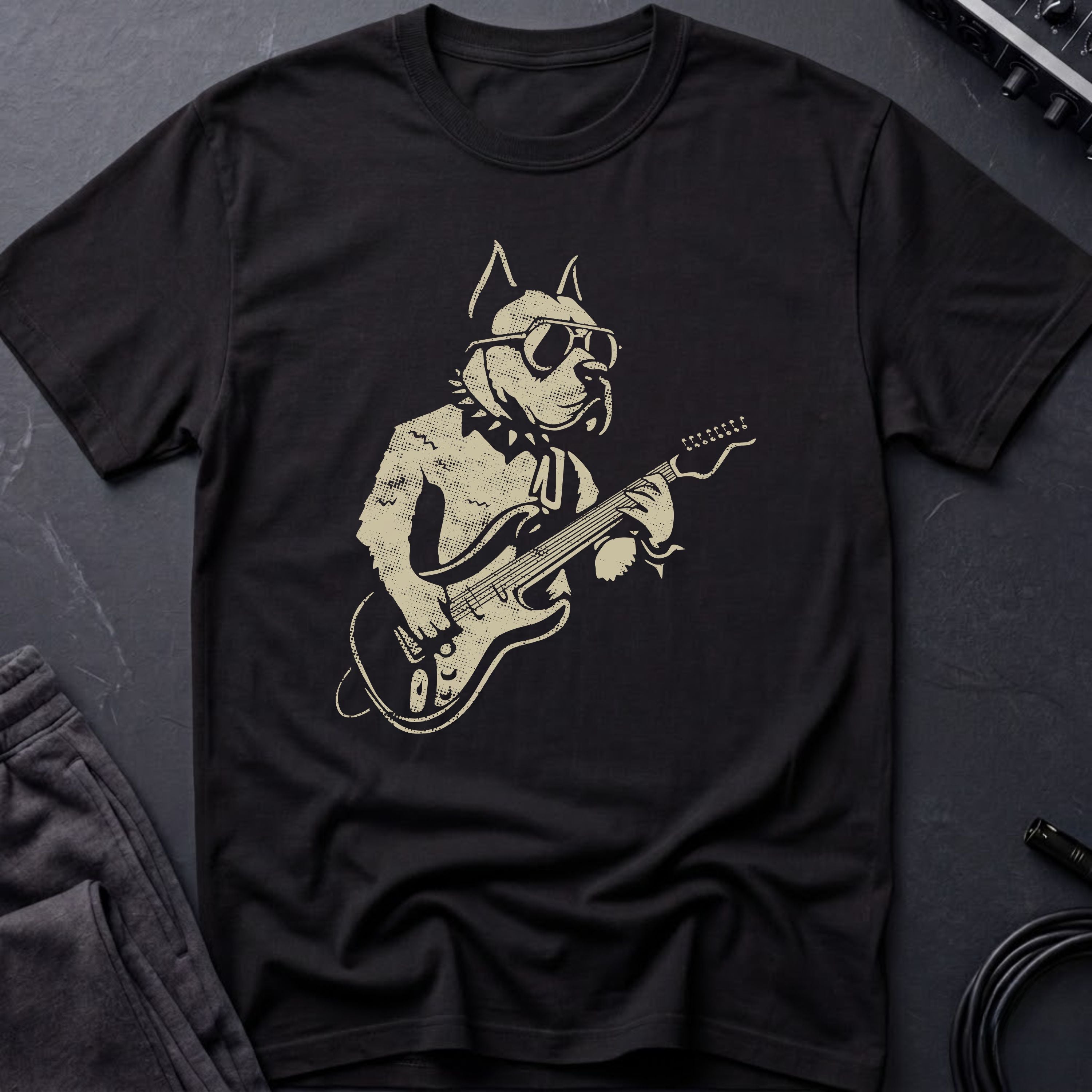Guitar Dog T-Shirt