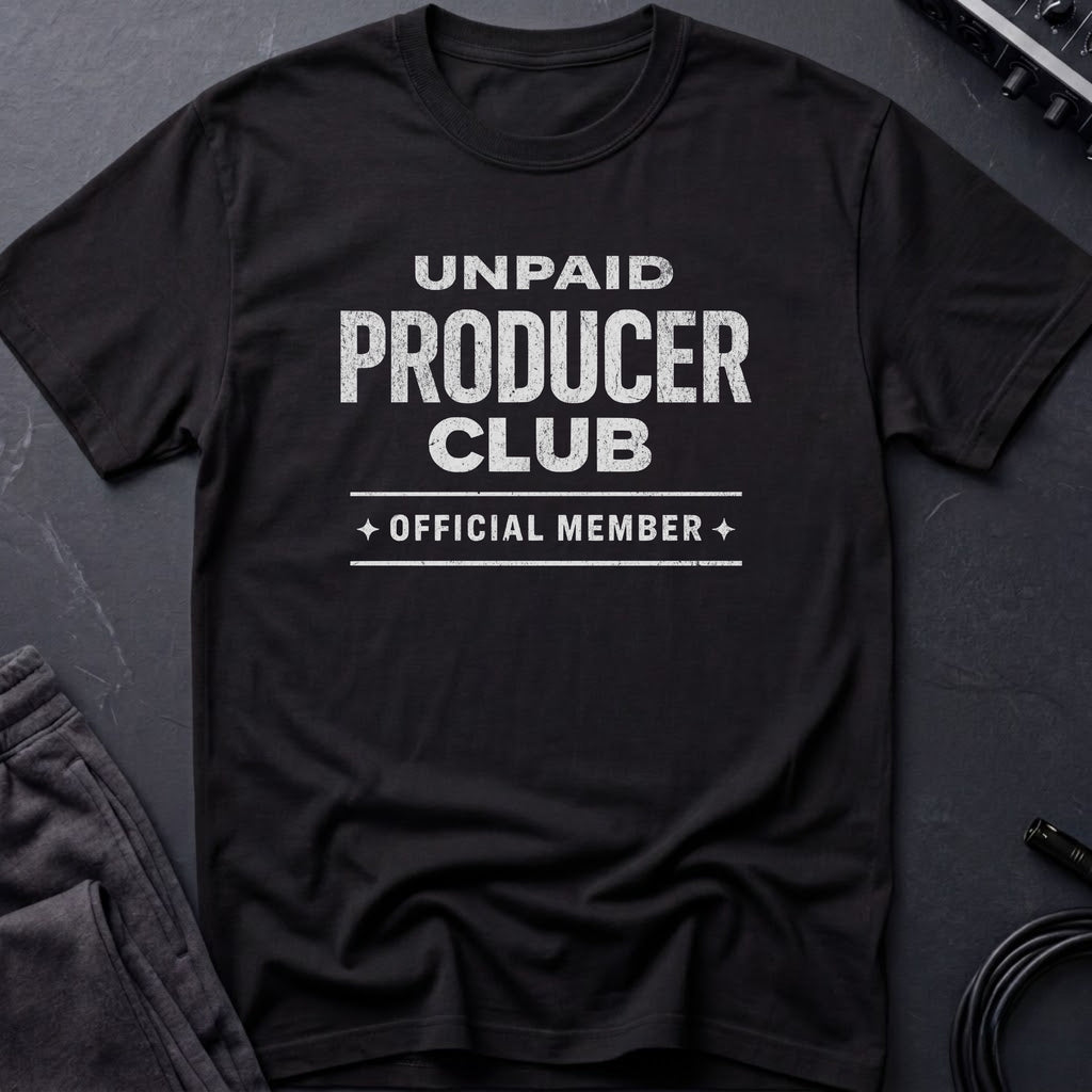 Unpaid Producer Club Official Member T-Shirt