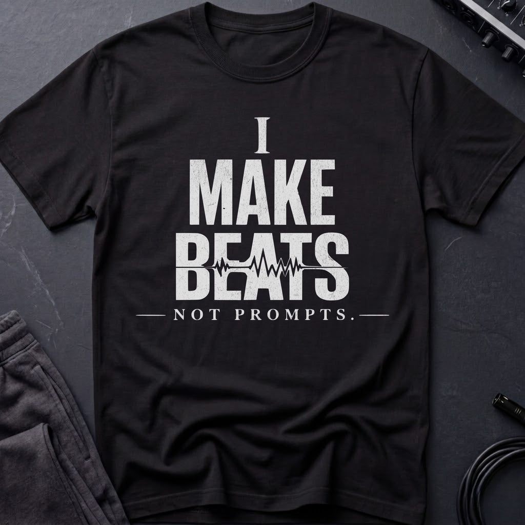 I Make Beats Not Prompts T-Shirt