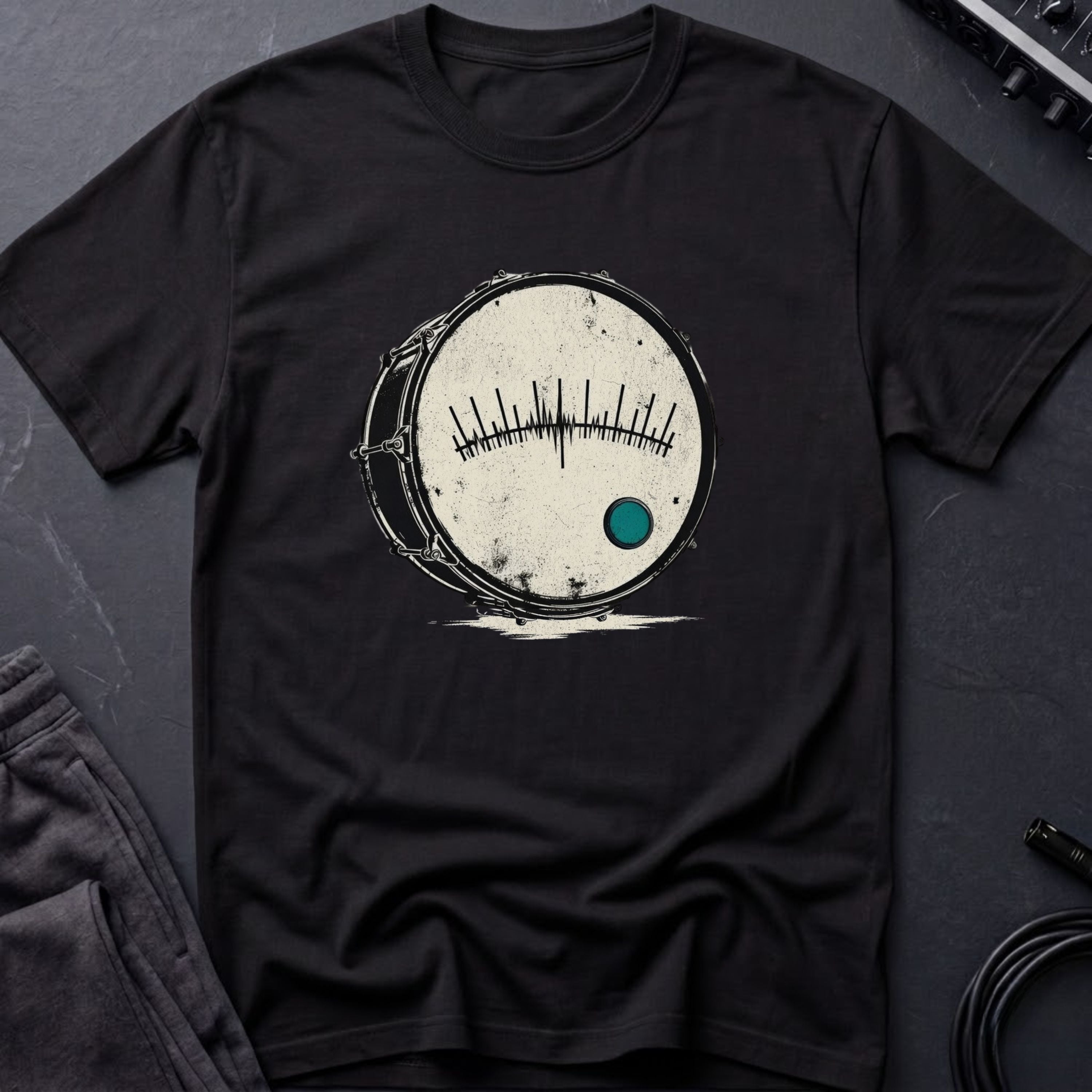 Abstract Kick Drum T-Shirt
