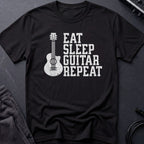 Eat, Sleep, Guitar, Repeat T-Shirt