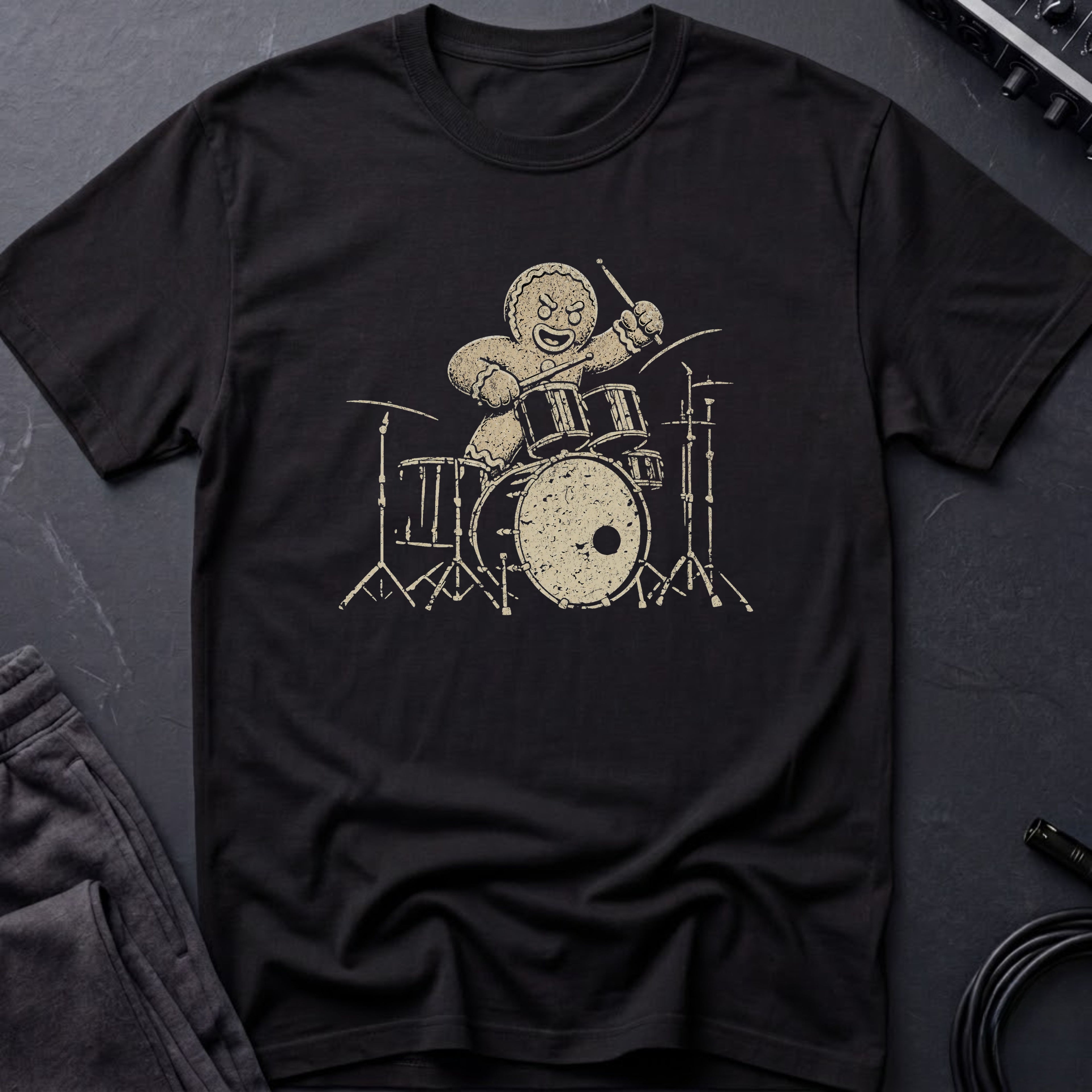 Gingerbread Drummer T-Shirt