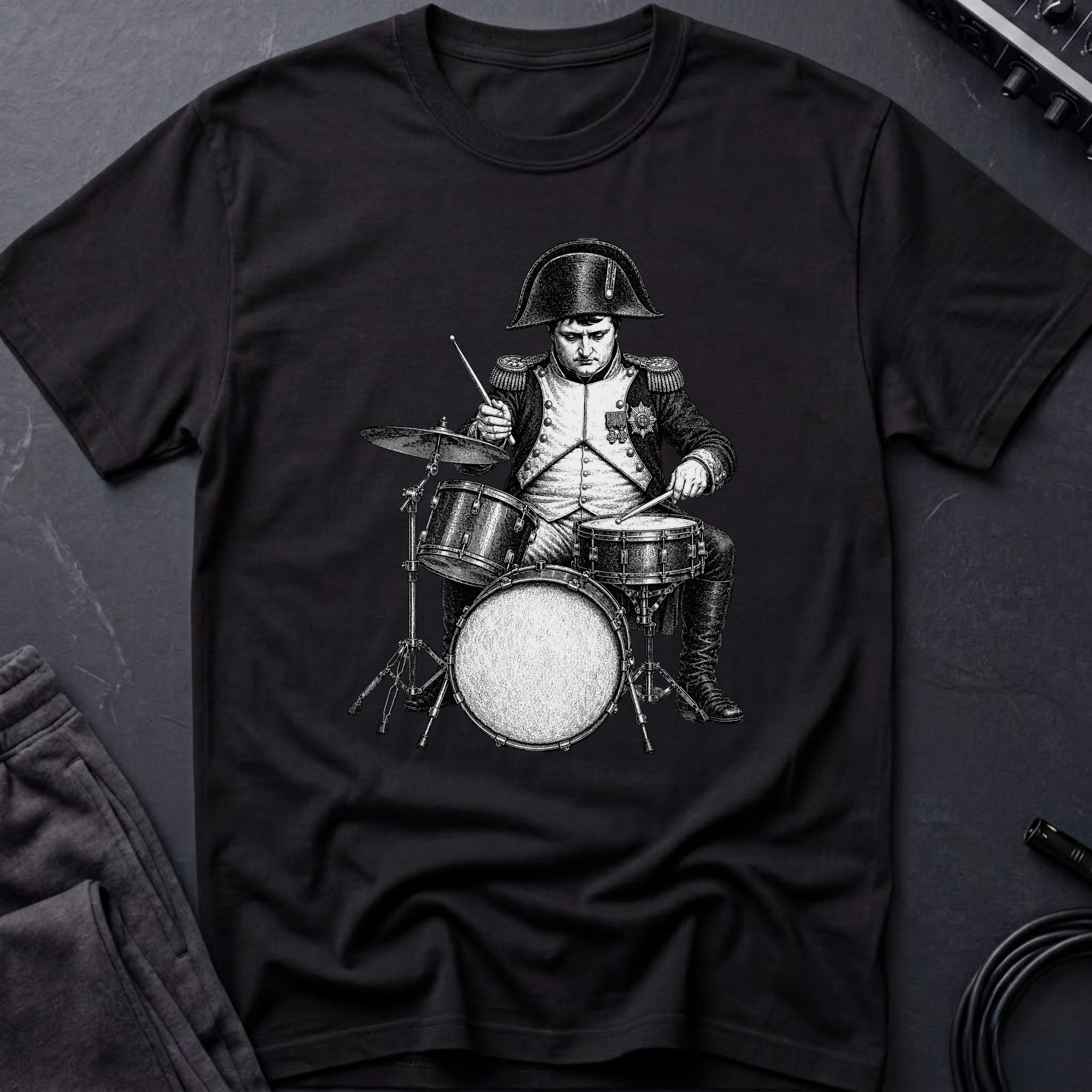 Napoleon On Drums T-Shirt