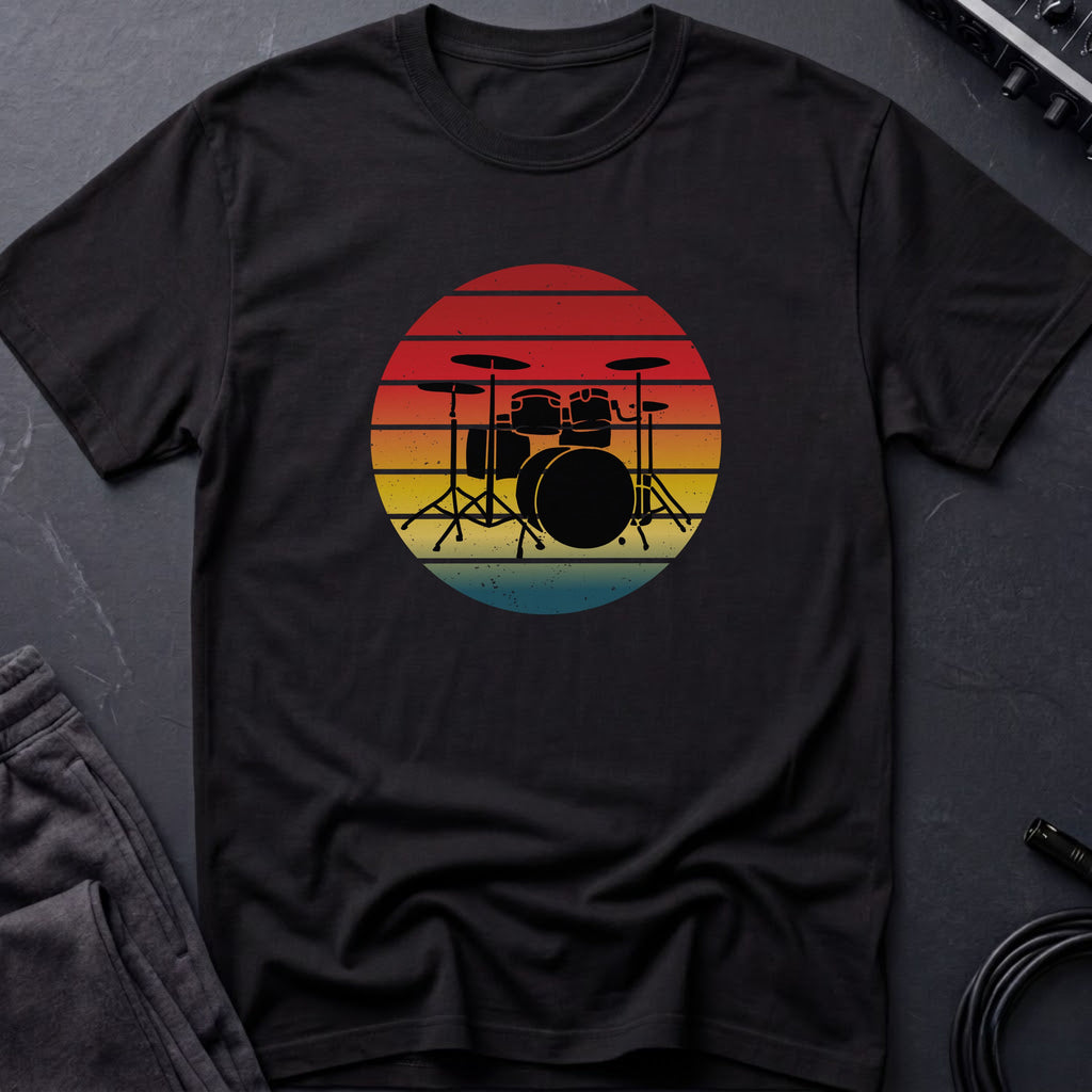 Retro Drum Set T-Shirt