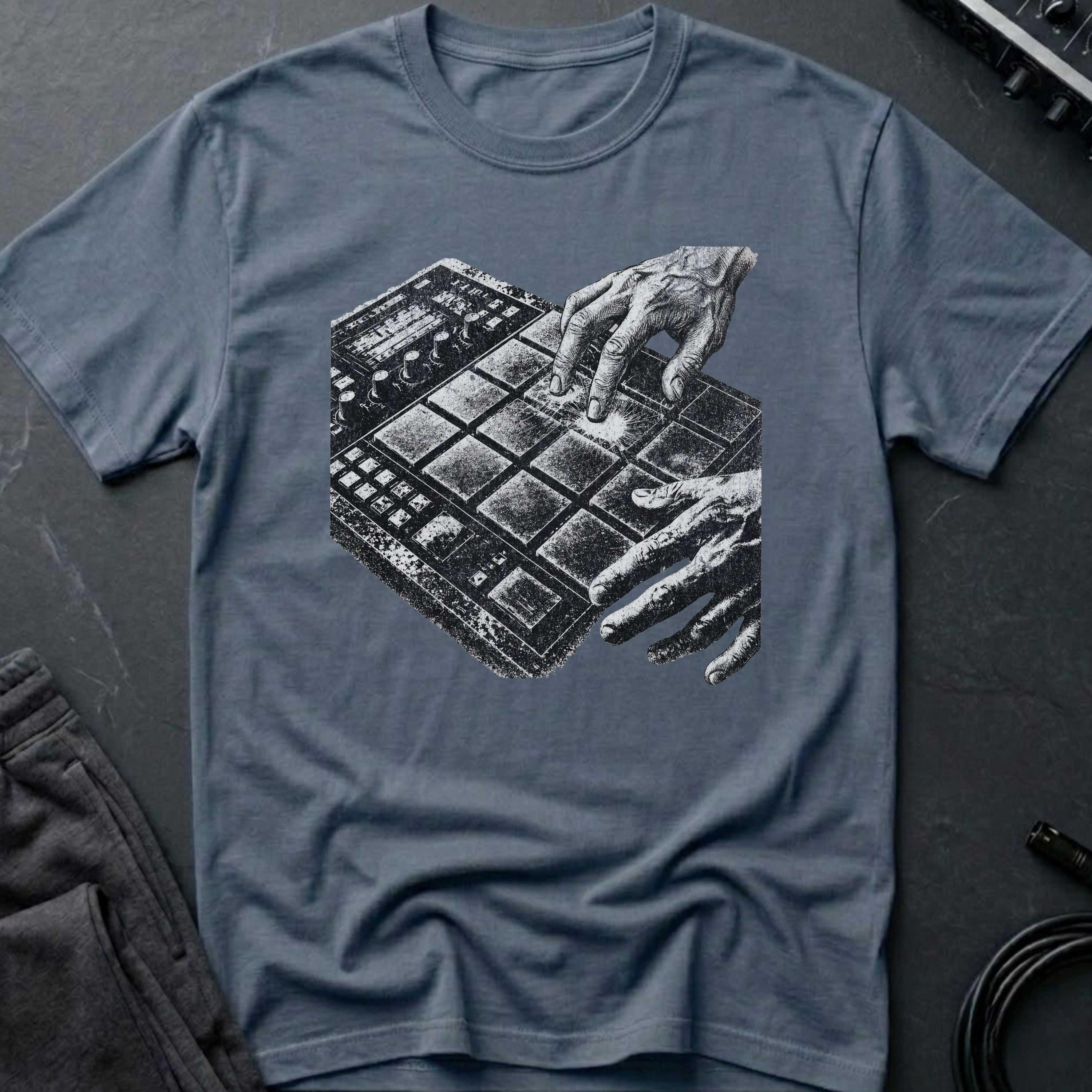 Drum Machine Music Producer T-Shirt