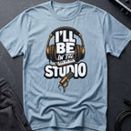 I'll Be In The Studio Orange T-Shirt