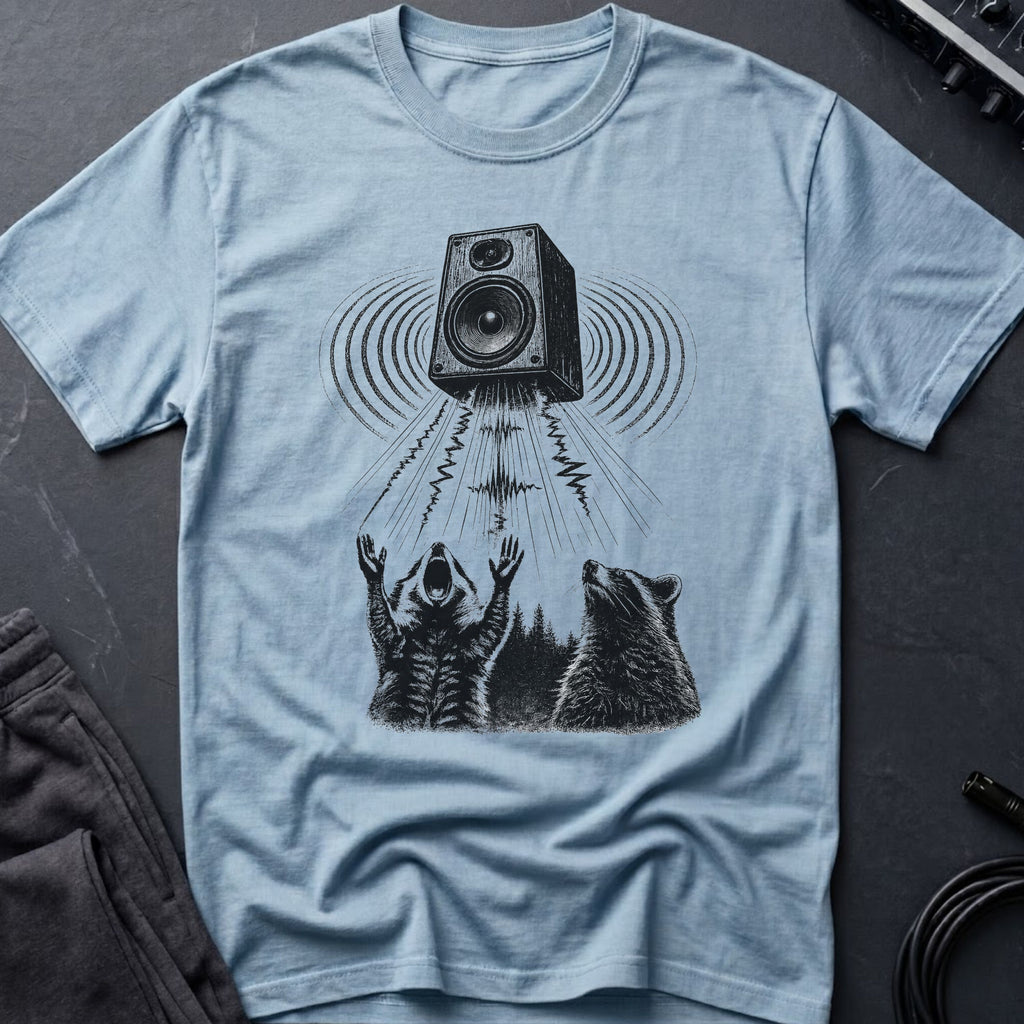 Praise the Bass Raccoon T-Shirt