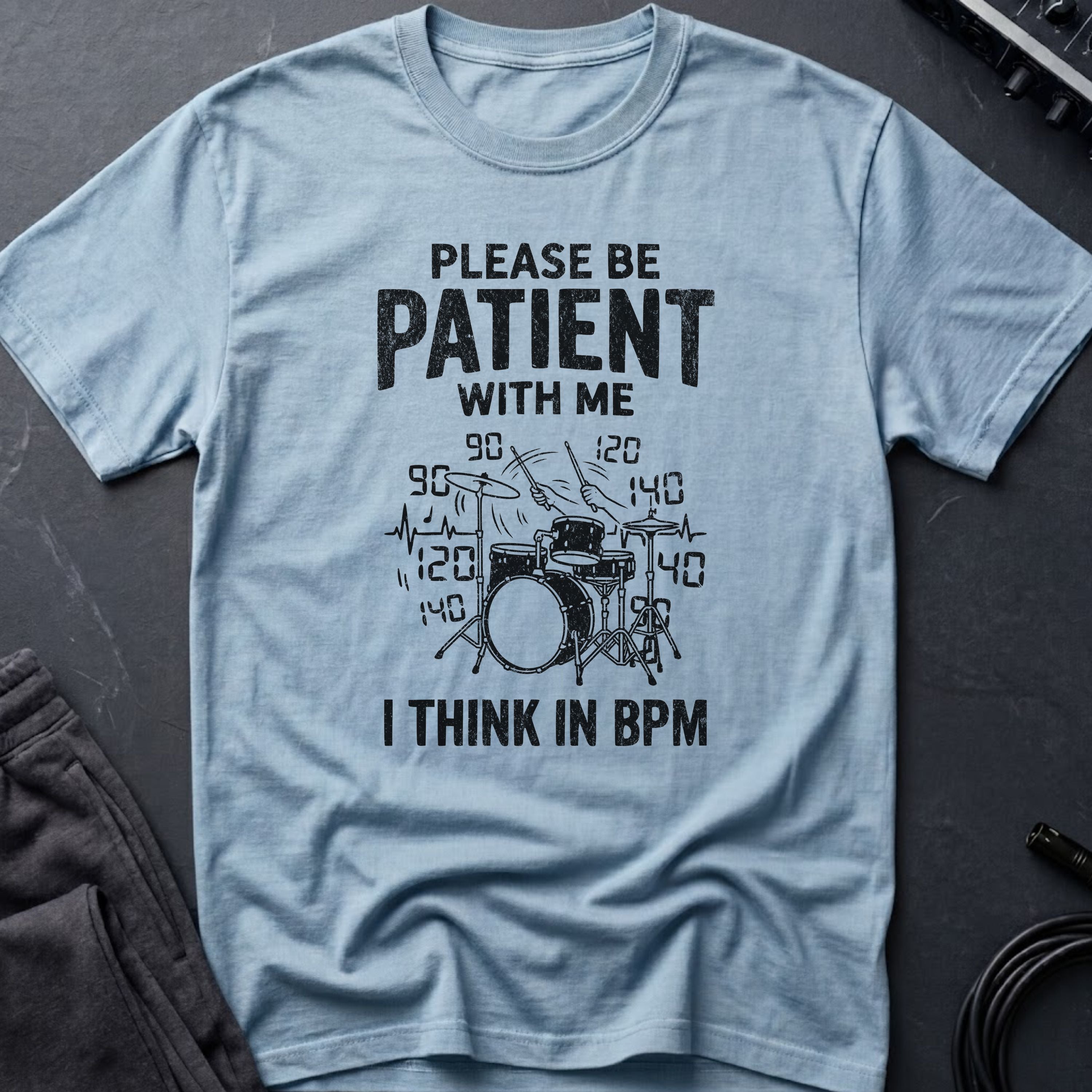 Funny Drummer BPM T-Shirt
