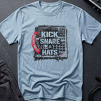 Kick, Snare & Hats Drum Machine T-Shirt