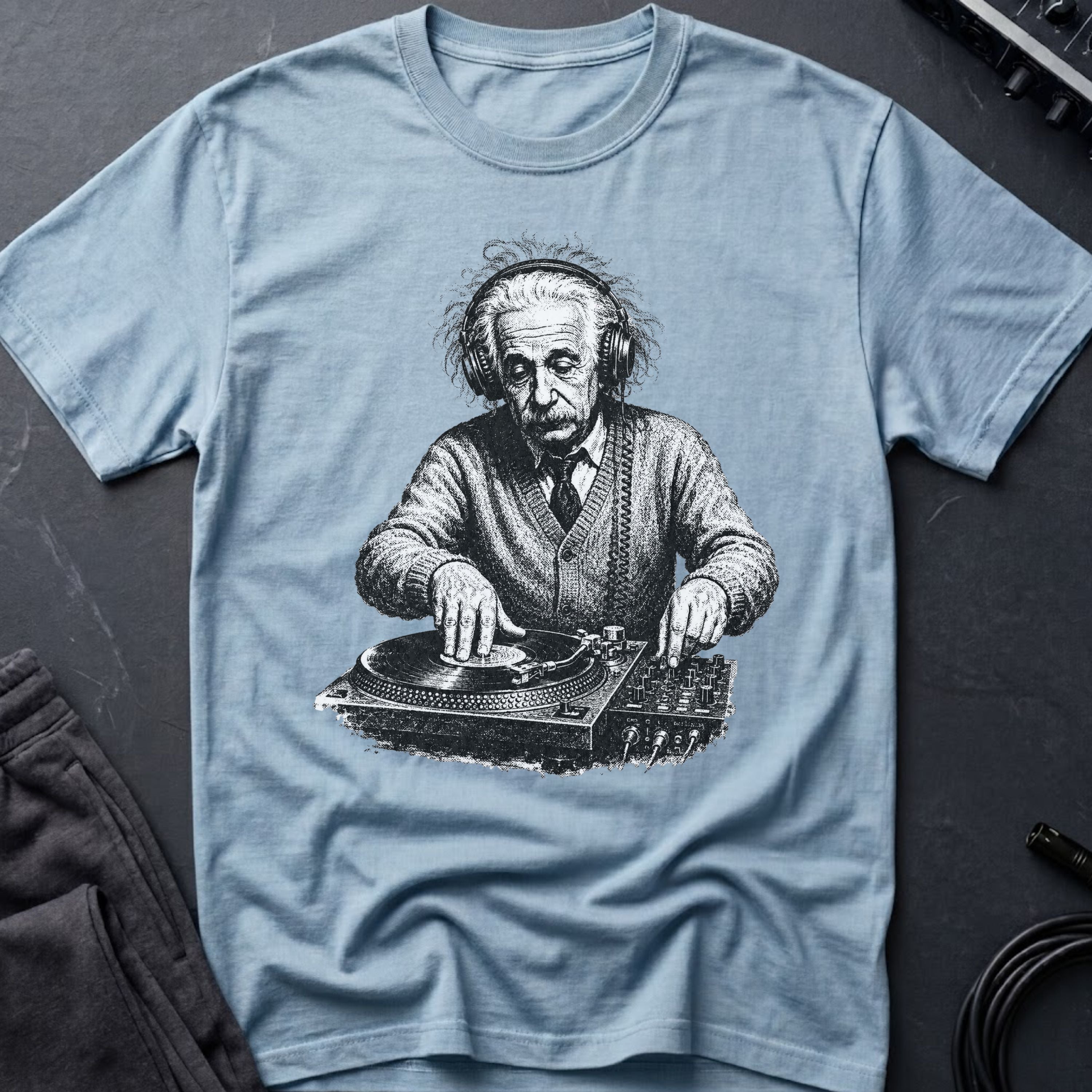 Einstein DJ T-Shirt
