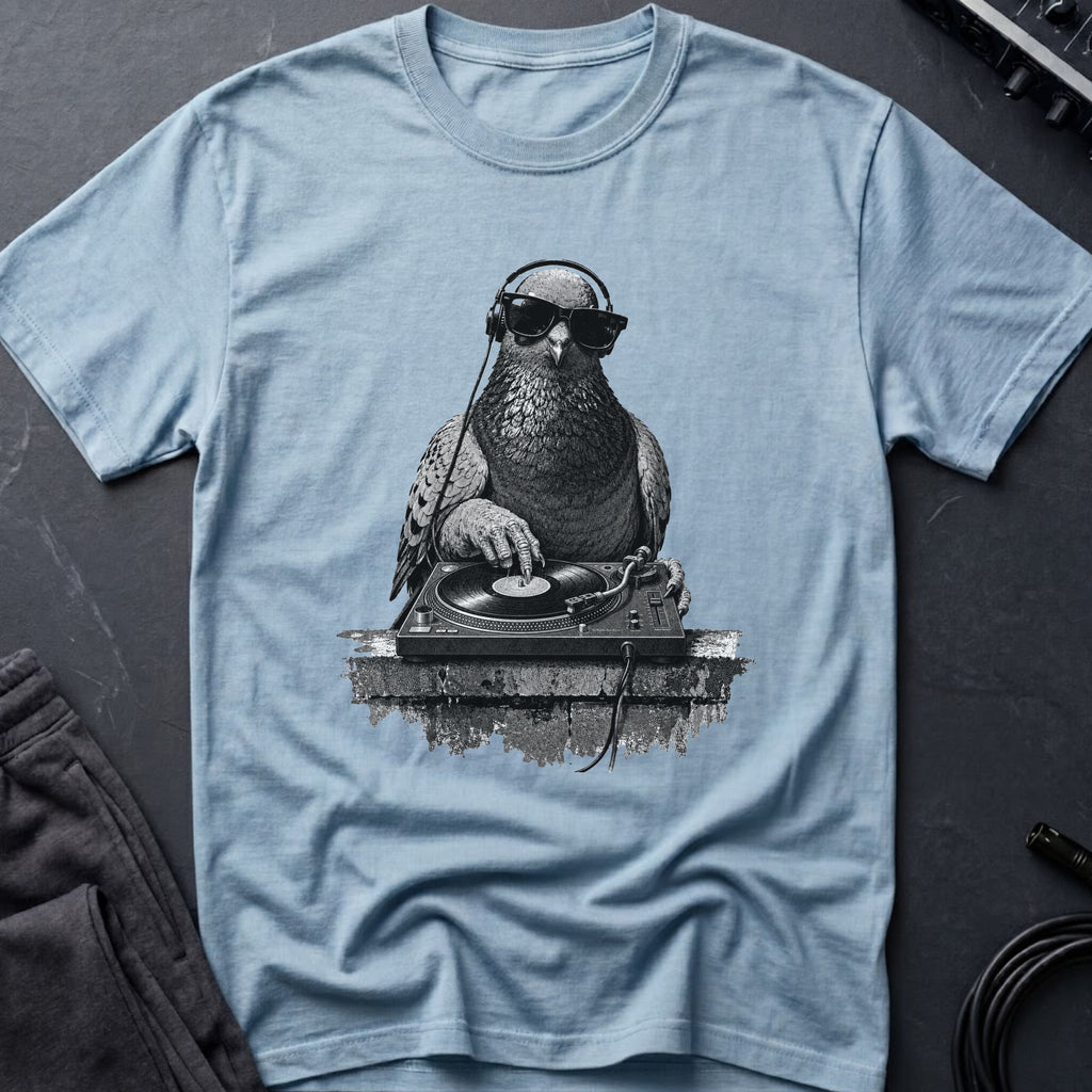 Pigeon DJ T-Shirt