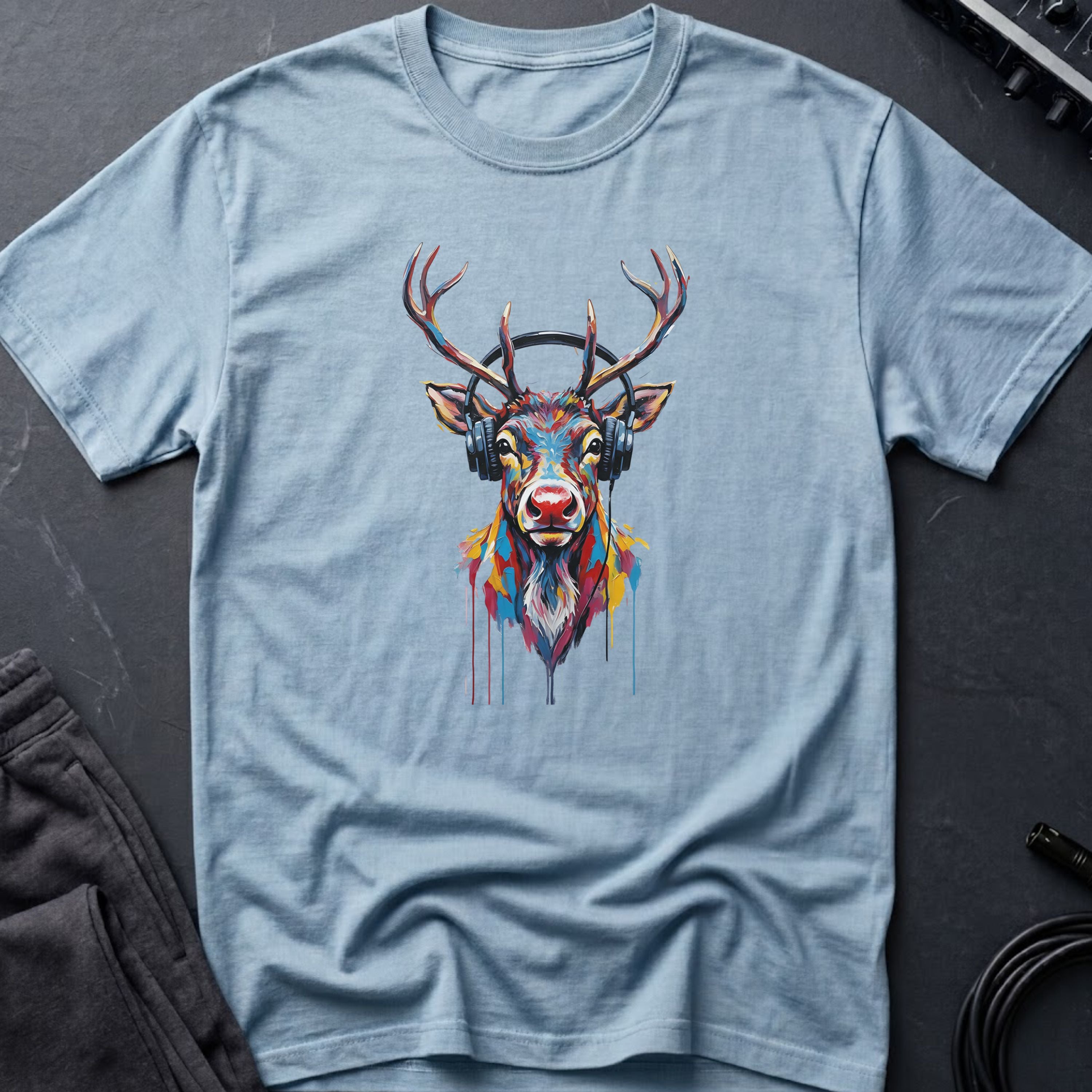 Music Reindeer T-Shirt