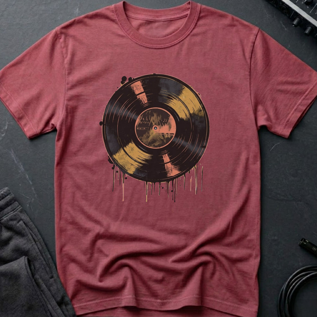 Colorful Vinyl Record T-shirt