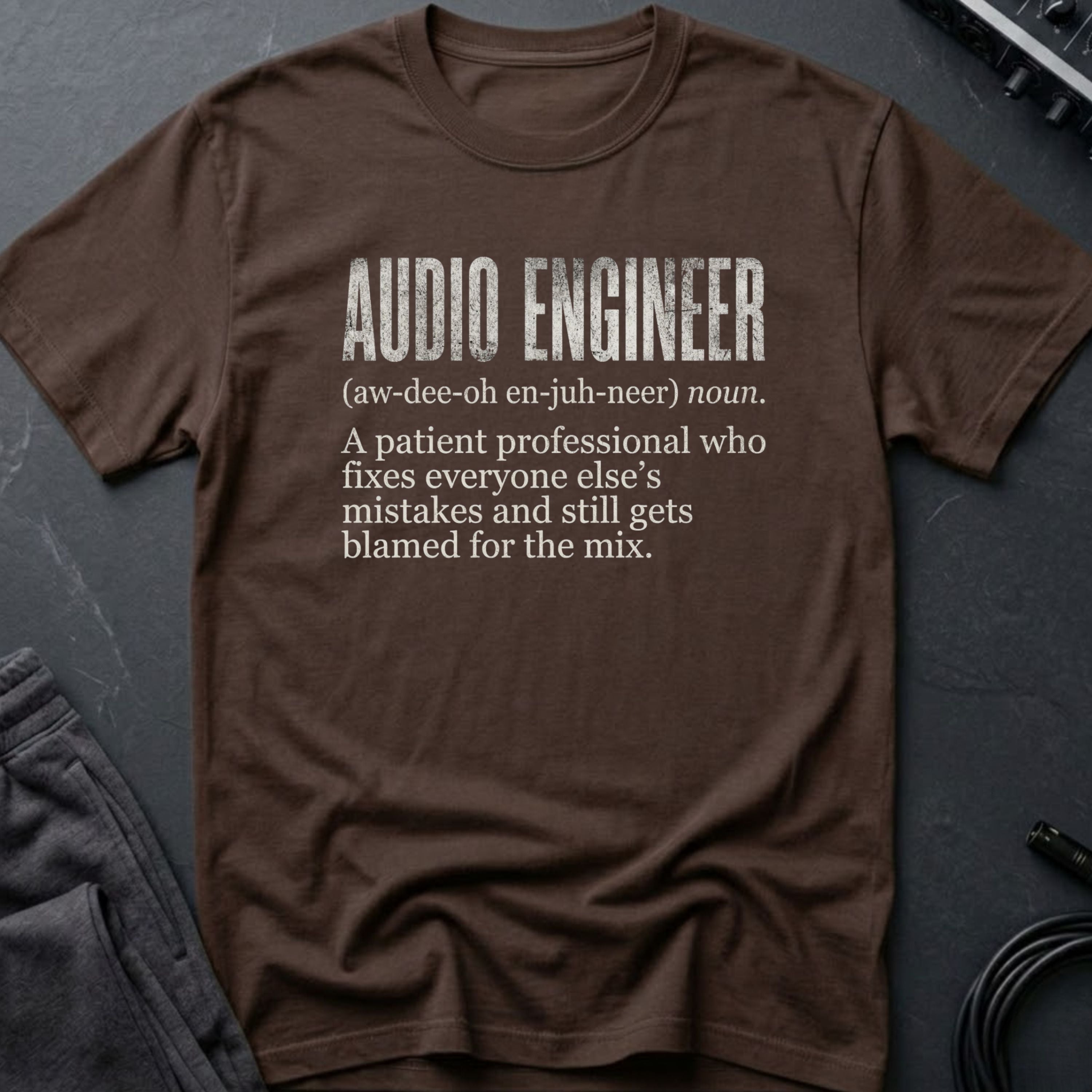 Audio Engineer Definition T-Shirt