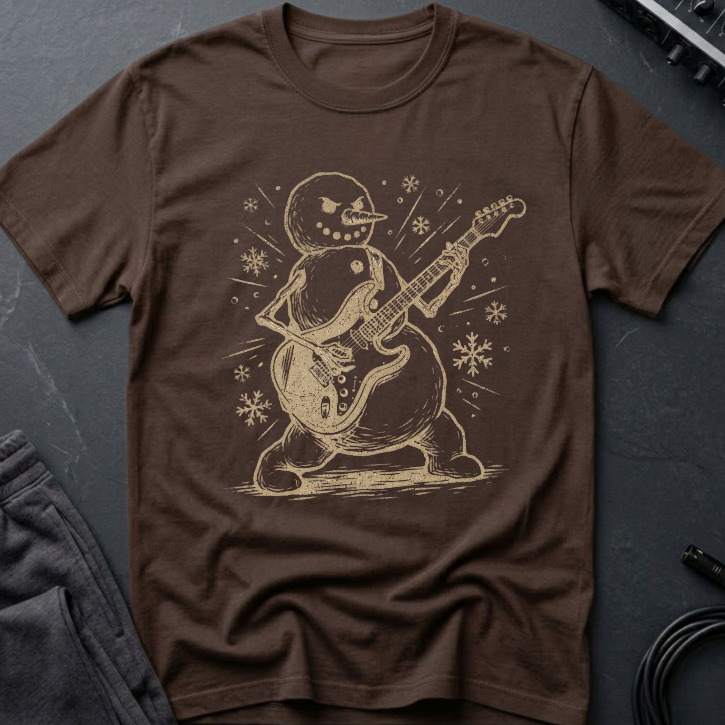 Snowman Shredder T-Shirt