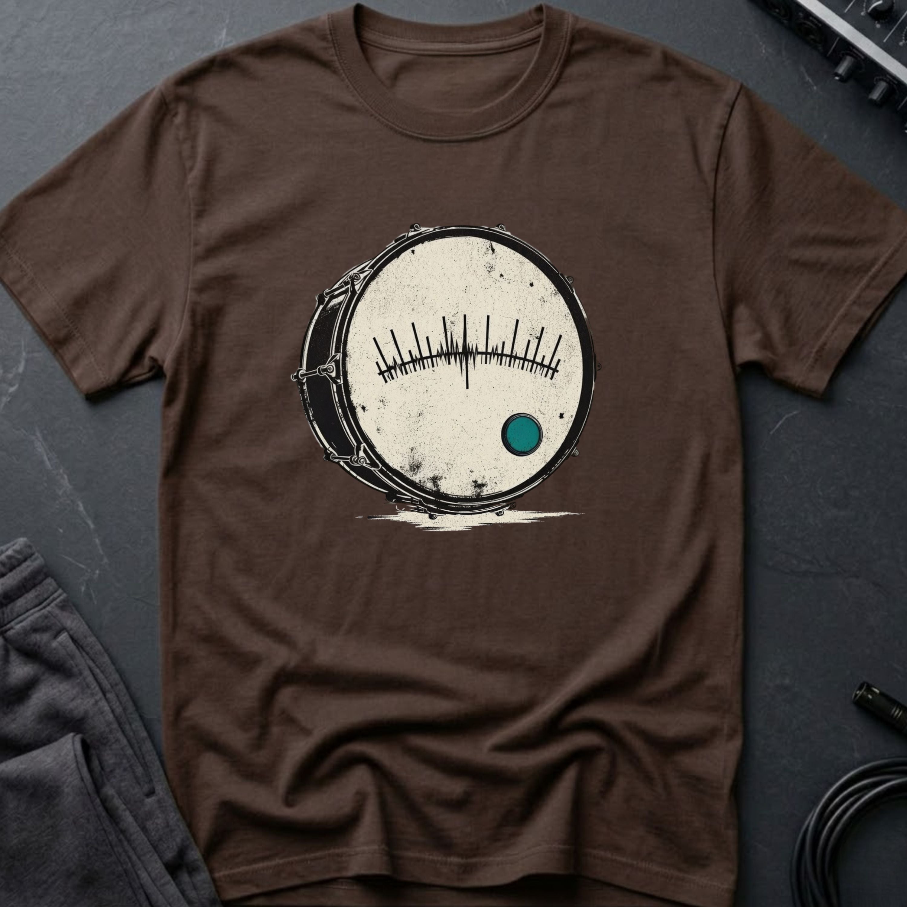 Abstract Kick Drum T-Shirt