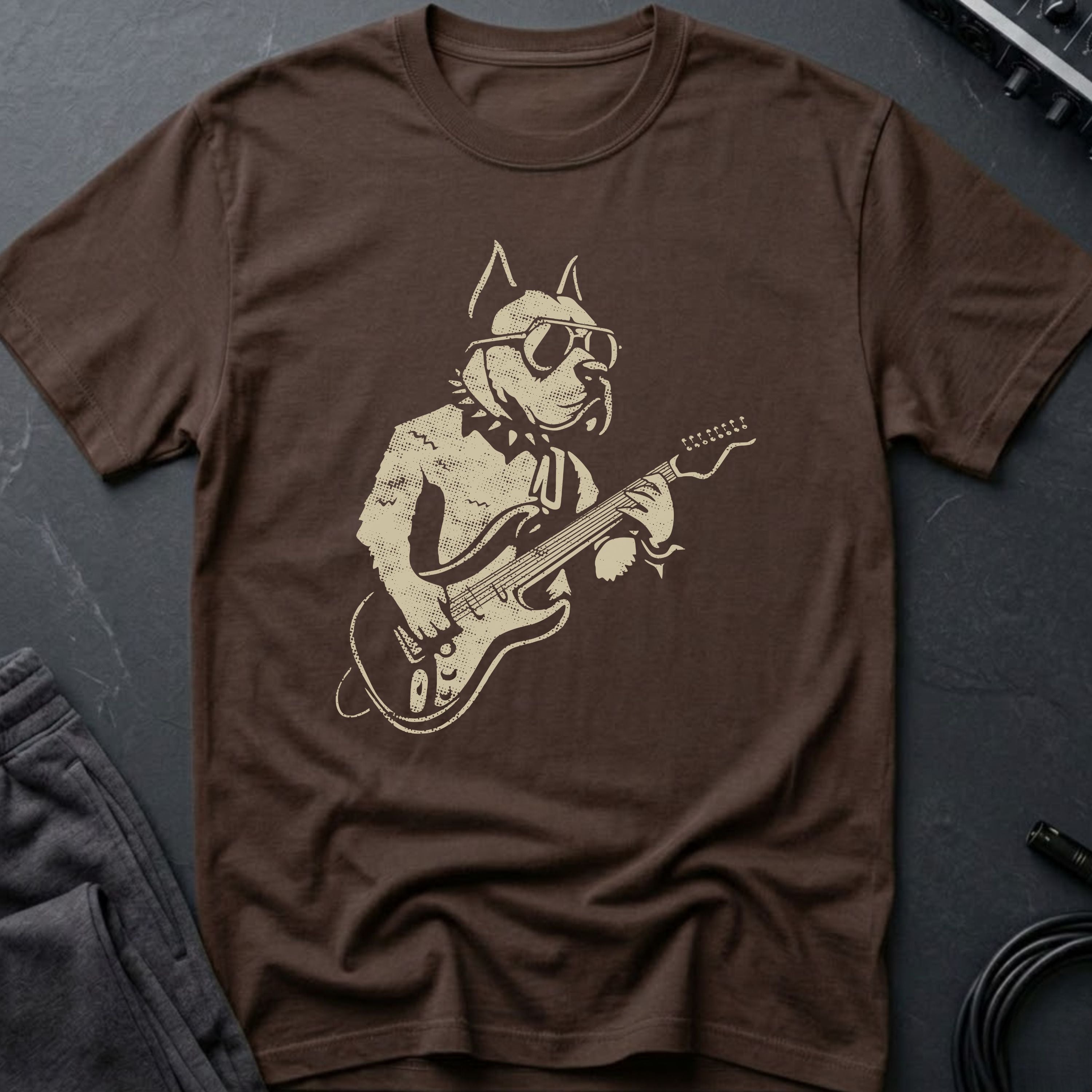 Guitar Dog T-Shirt