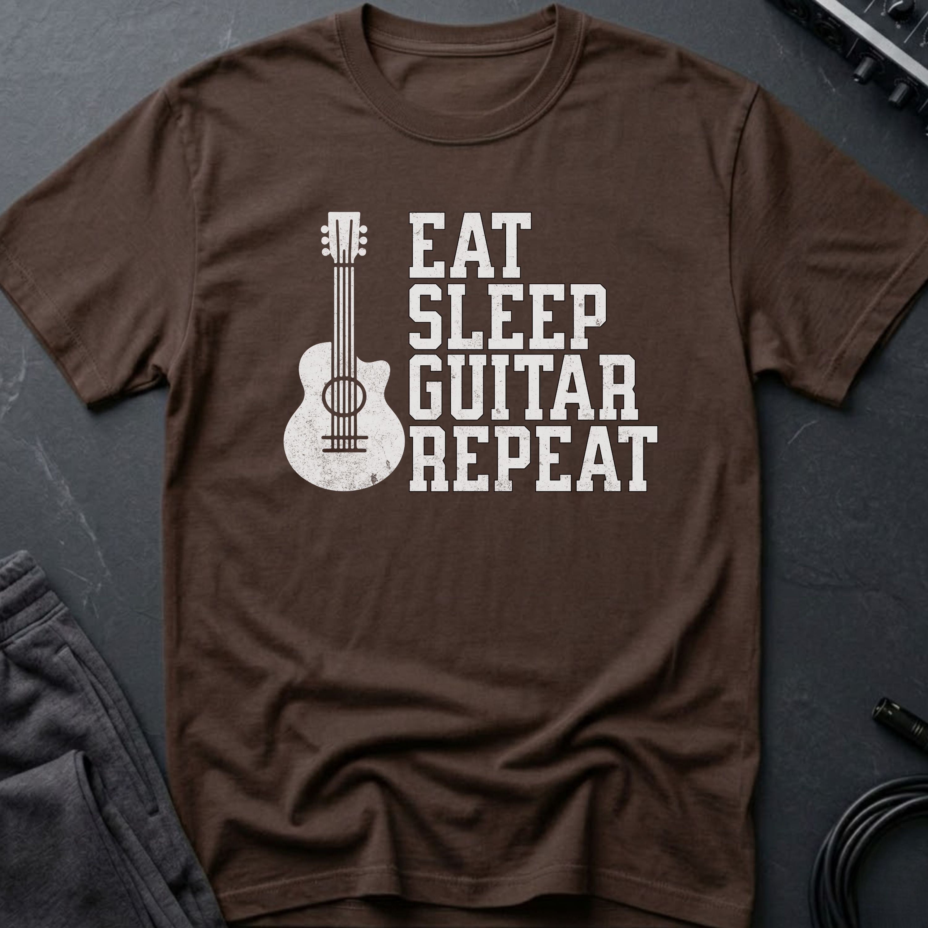 Eat, Sleep, Guitar, Repeat T-Shirt