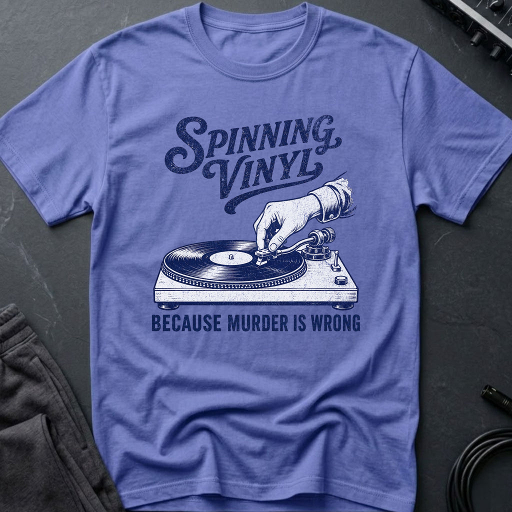 Spinning Vinyl T-Shirt