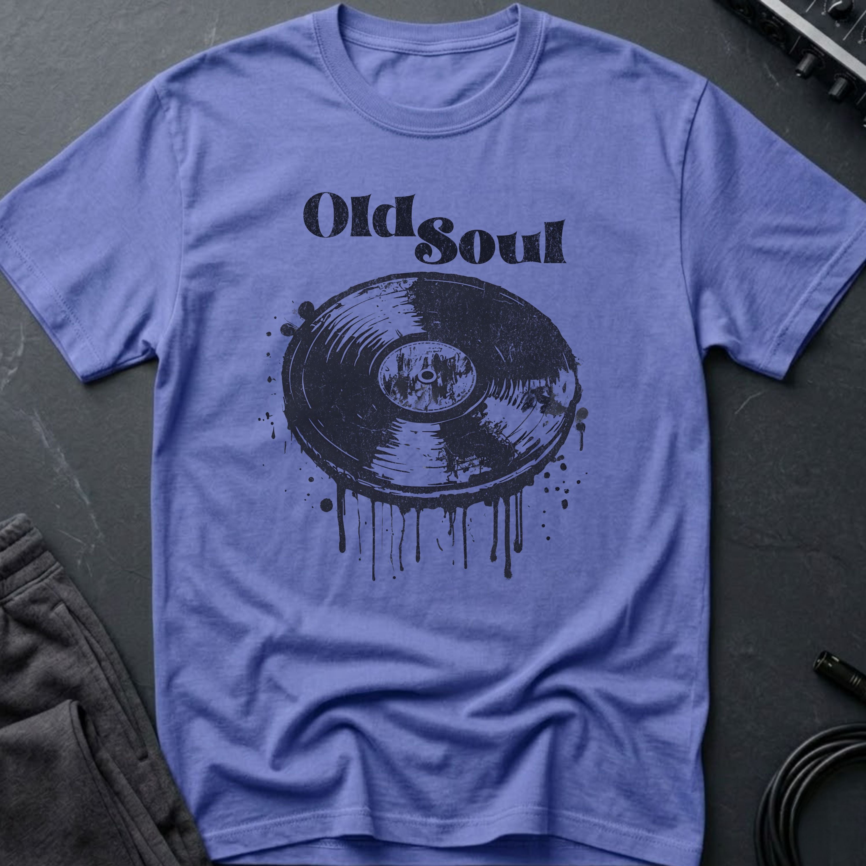 Old Soul Record Album T-Shirt