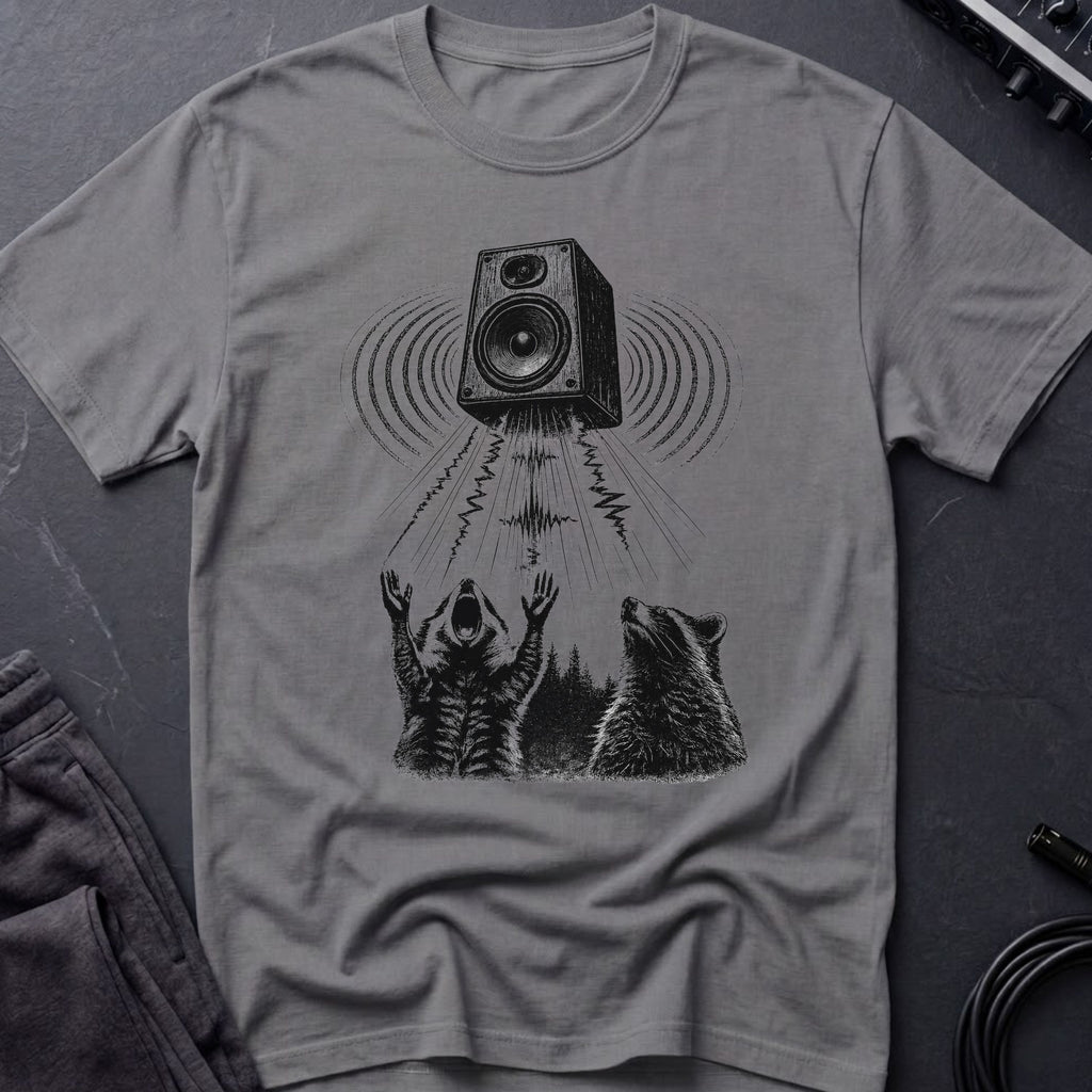 Praise the Bass Raccoon T-Shirt