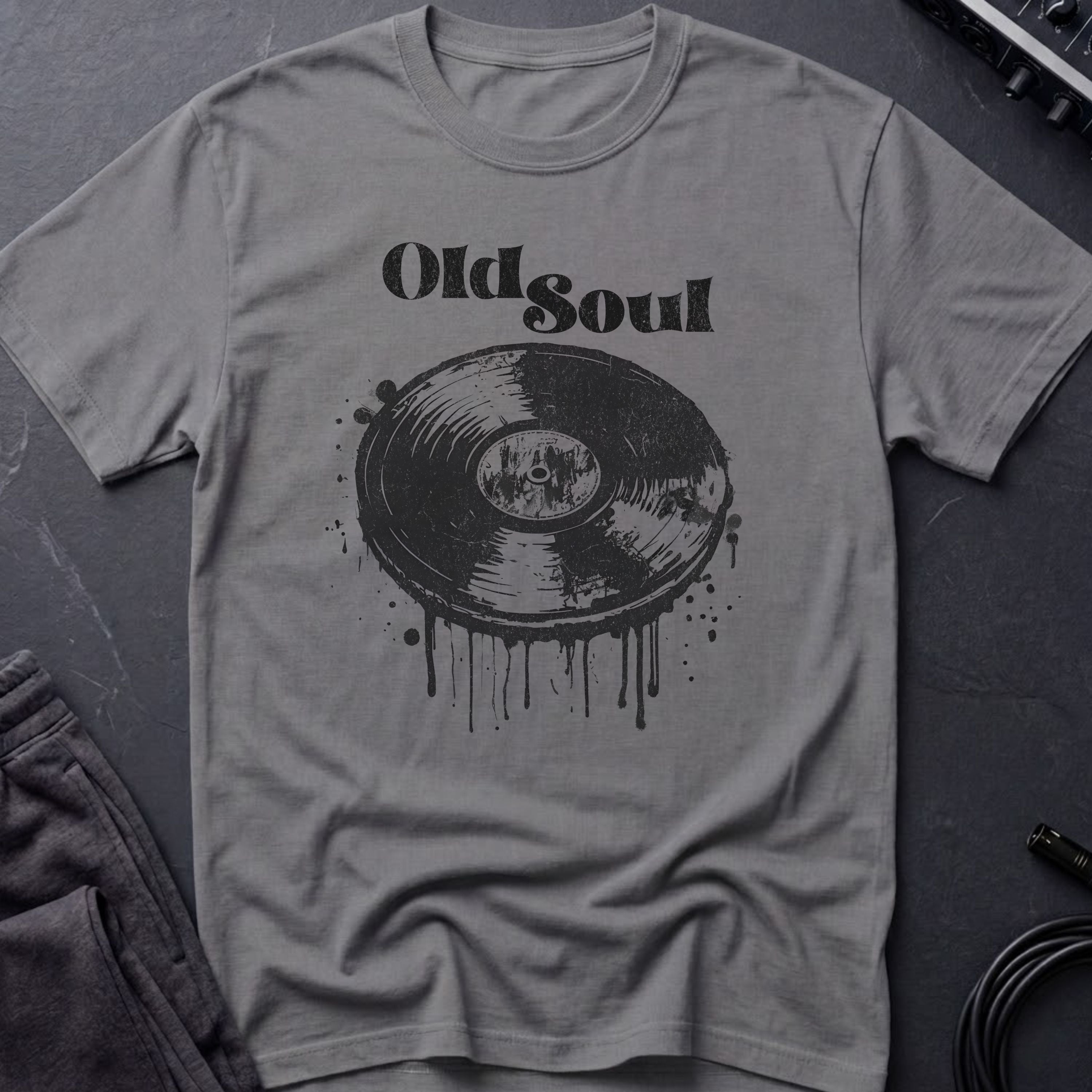 Old Soul Record Album T-Shirt