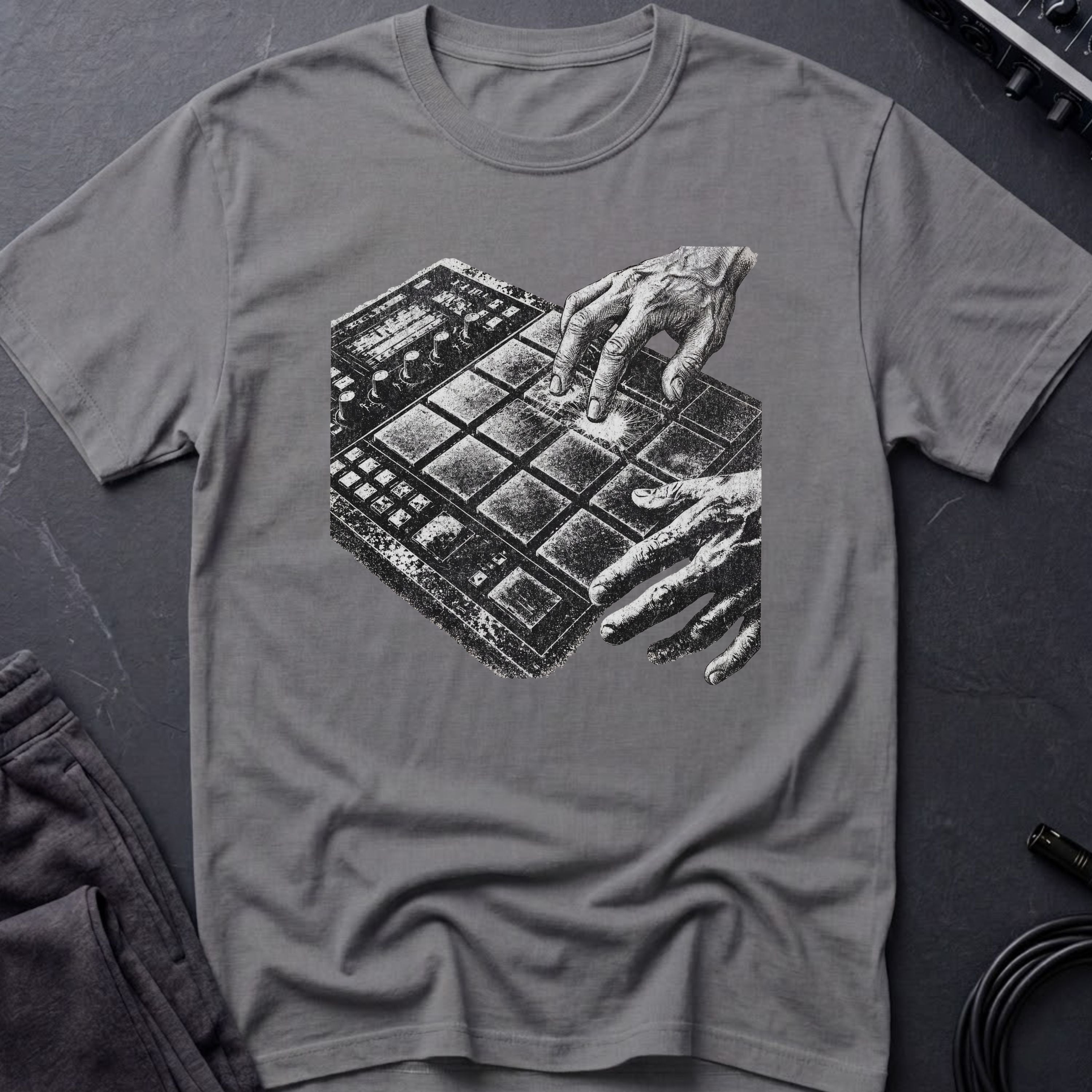 Drum Machine Music Producer T-Shirt