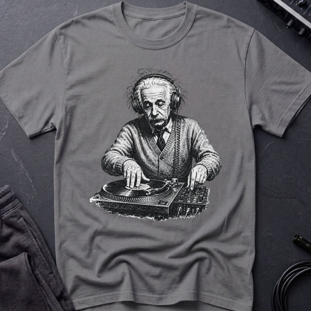 Einstein DJ T-Shirt