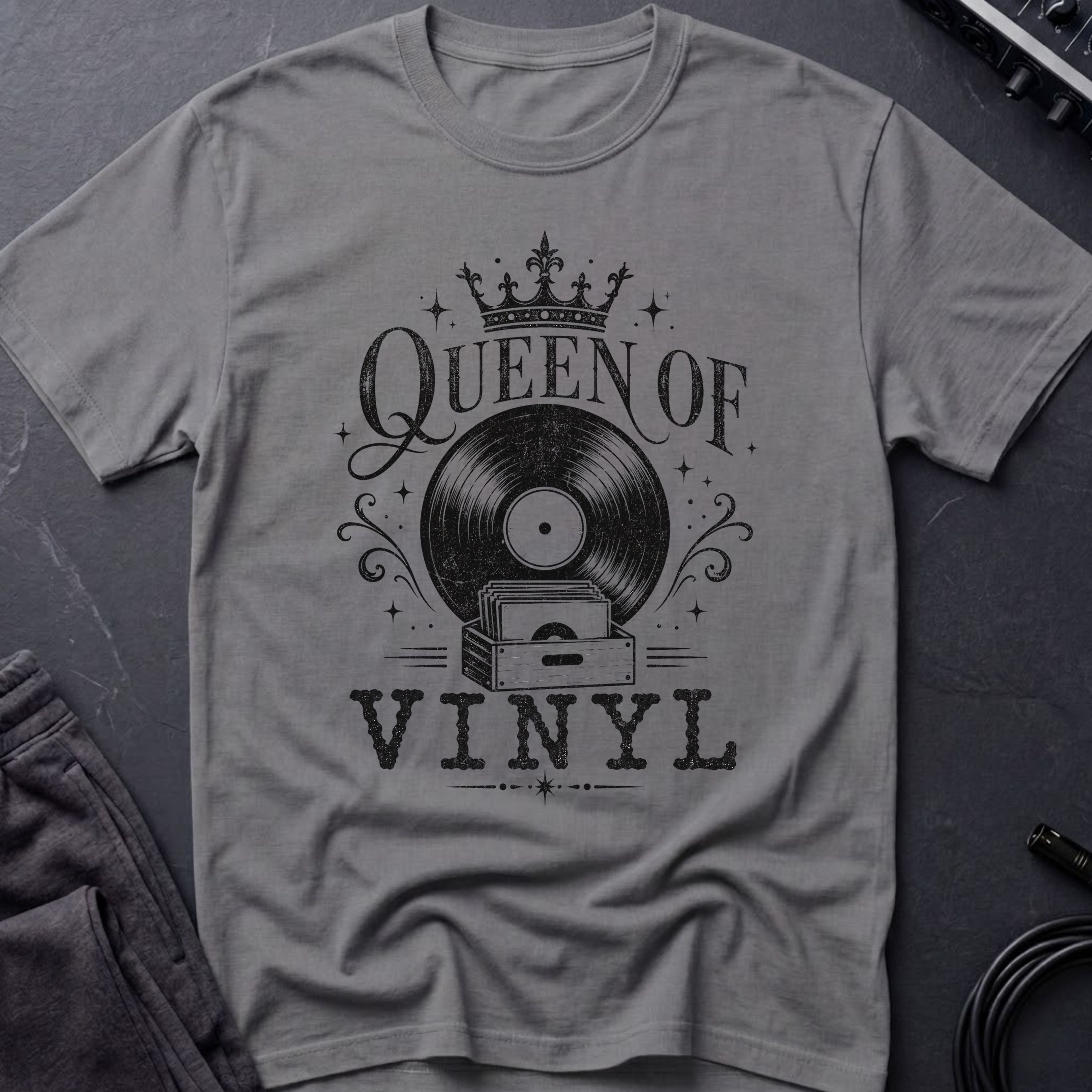 Queen Of Vinyl T-Shirt